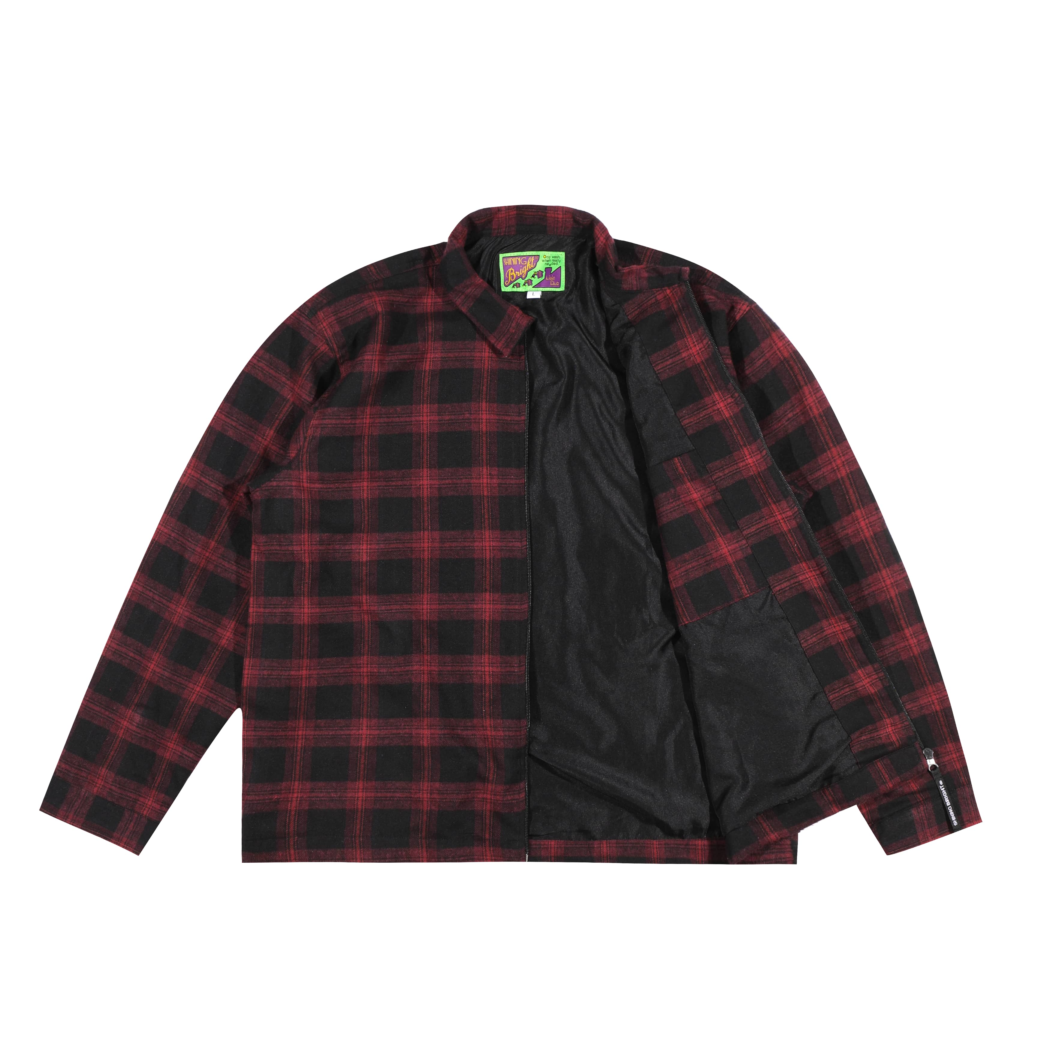 Shining Bright Work Jacket Vermilion - Black