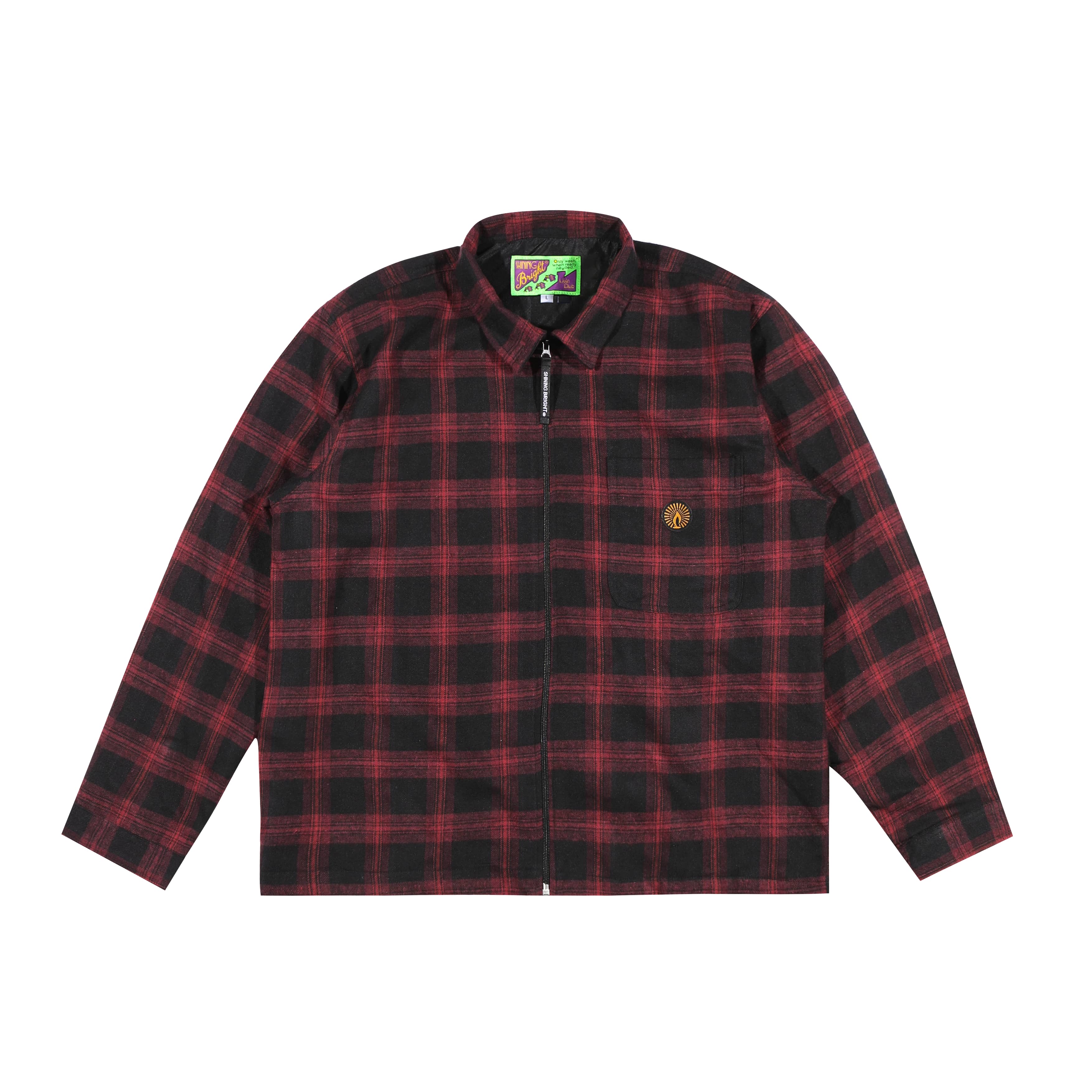 Shining Bright Work Jacket Vermilion - Black