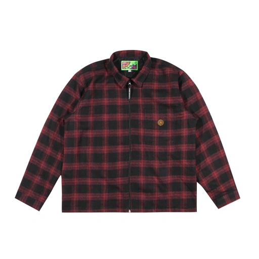 Image of Shining Bright Work Jacket Vermilion - Black