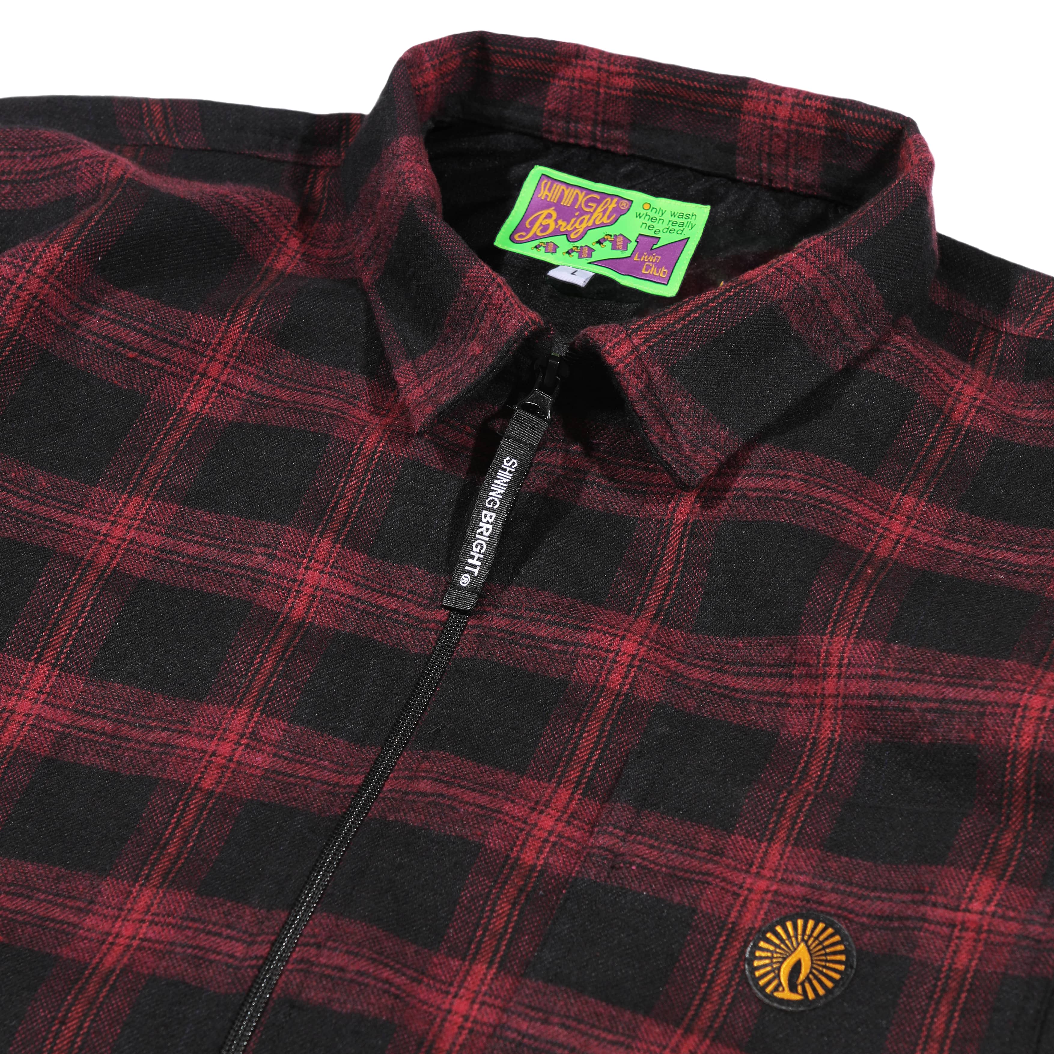 Shining Bright Work Jacket Vermilion - Black