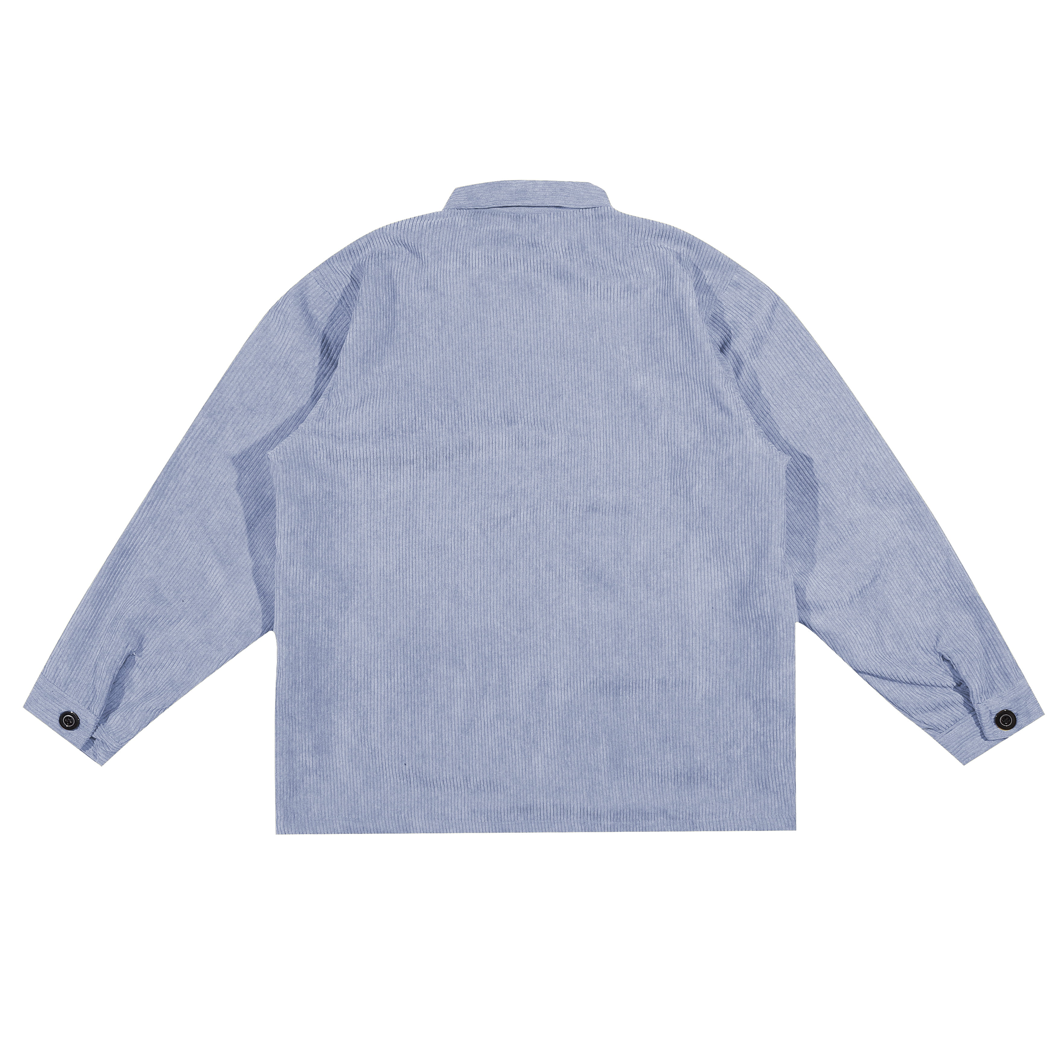 Shining Bright Light Corduroy Work Jacket - Sky Blue