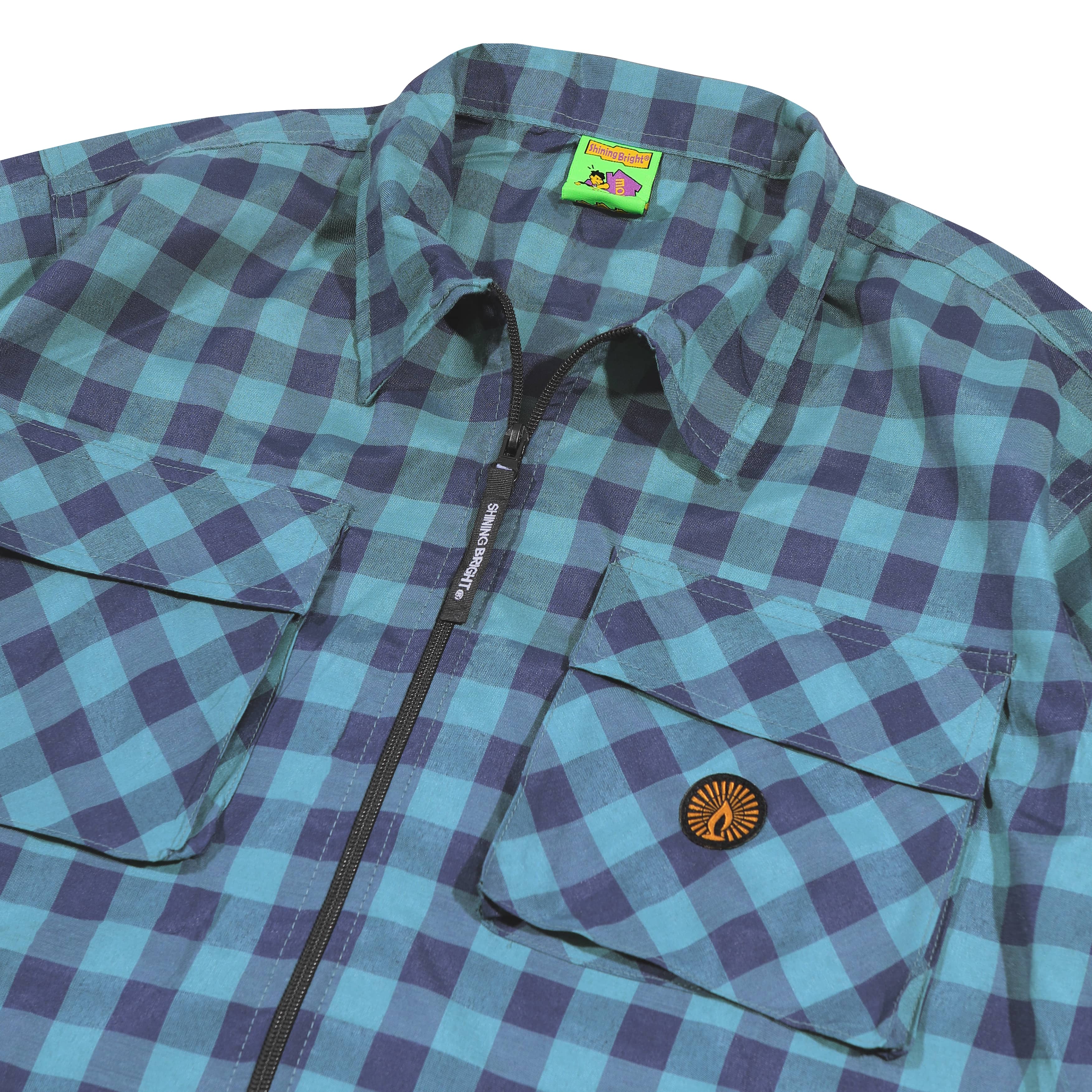 Shining Bright Boxy Shirt - Navy