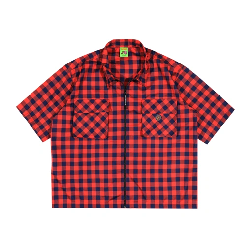 Image of Shining Bright Boxy Shirt - Red