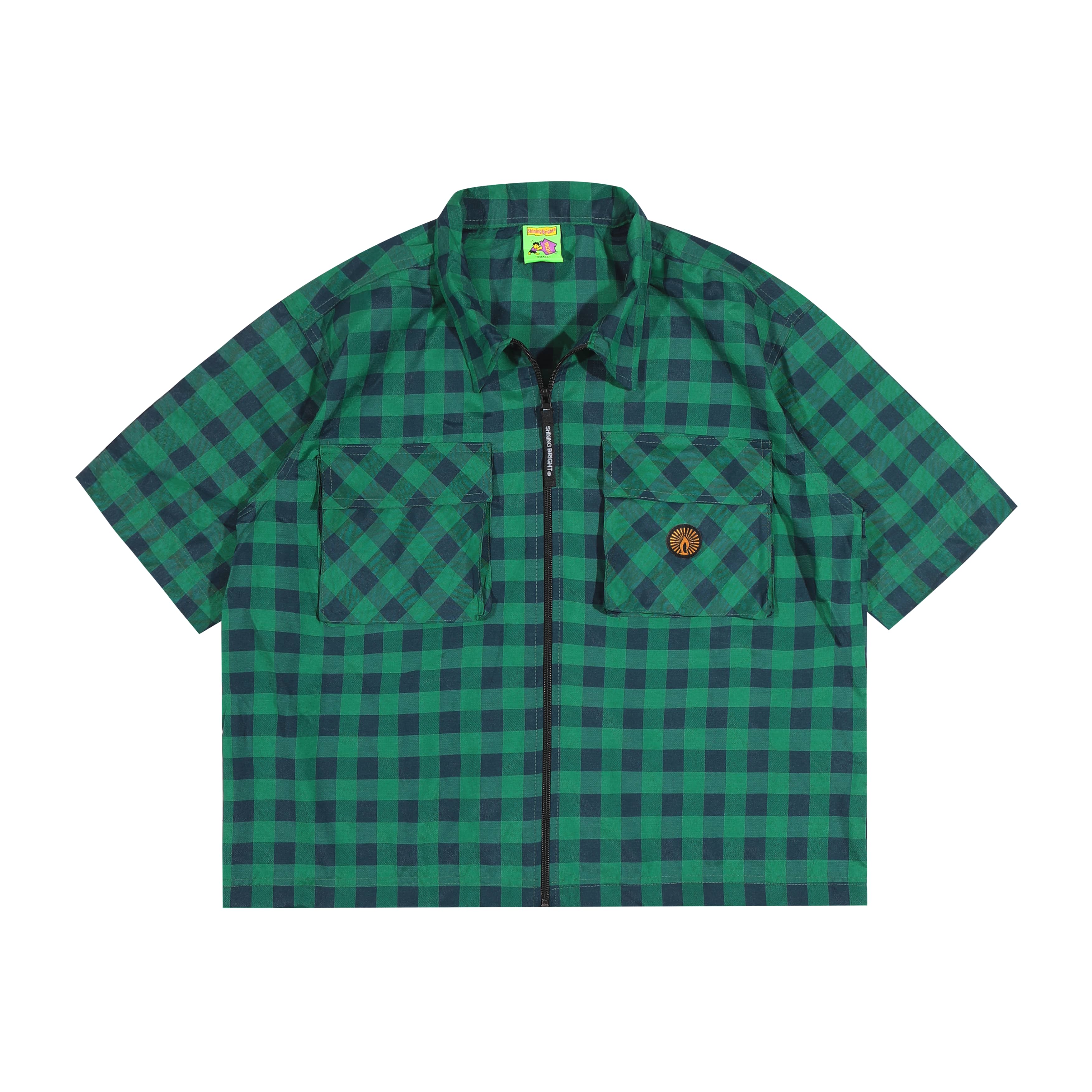 Shining Bright Boxy Shirt - Green