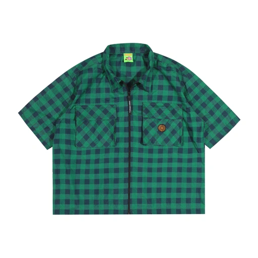 Image of Shining Bright Boxy Shirt - Green