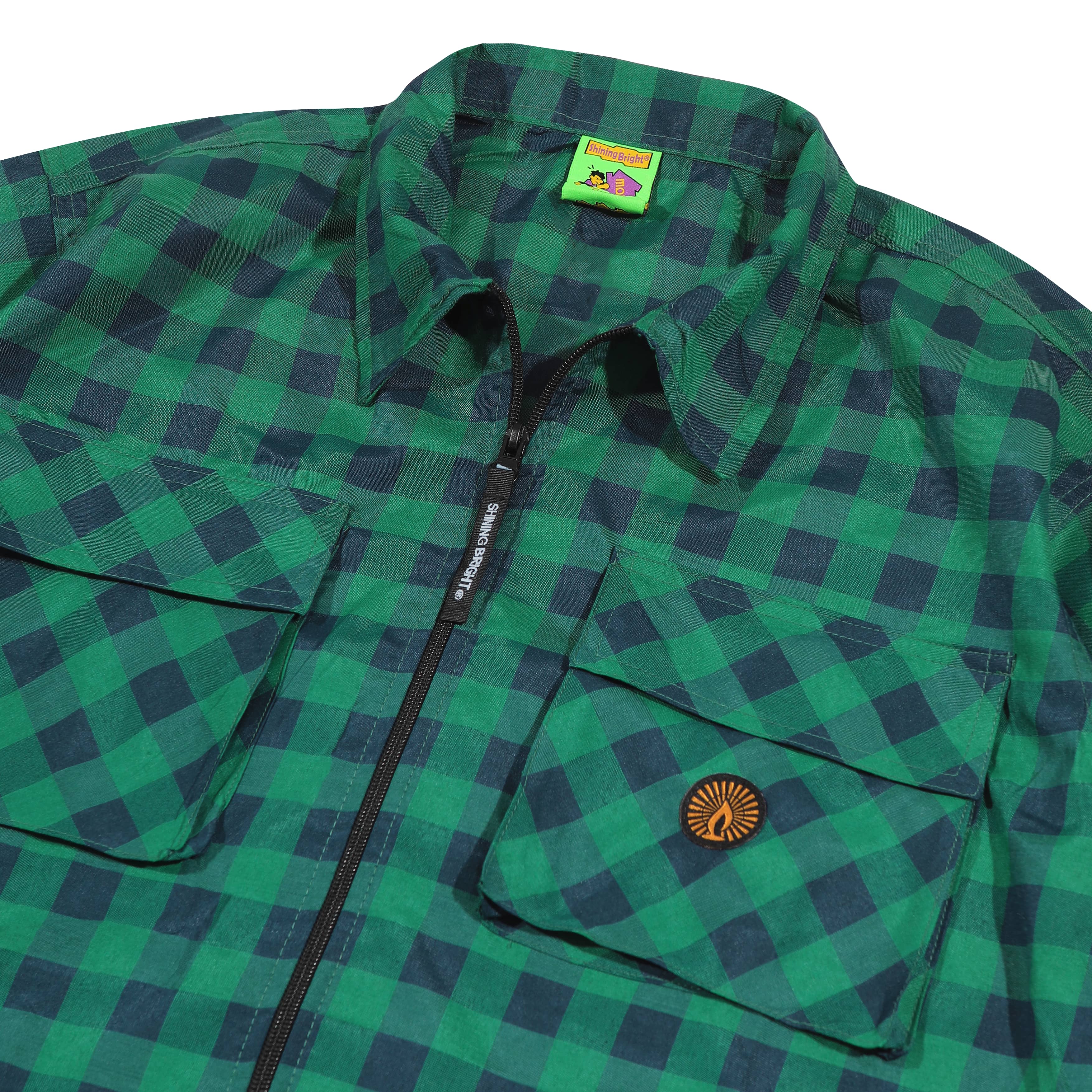 Shining Bright Boxy Shirt - Green