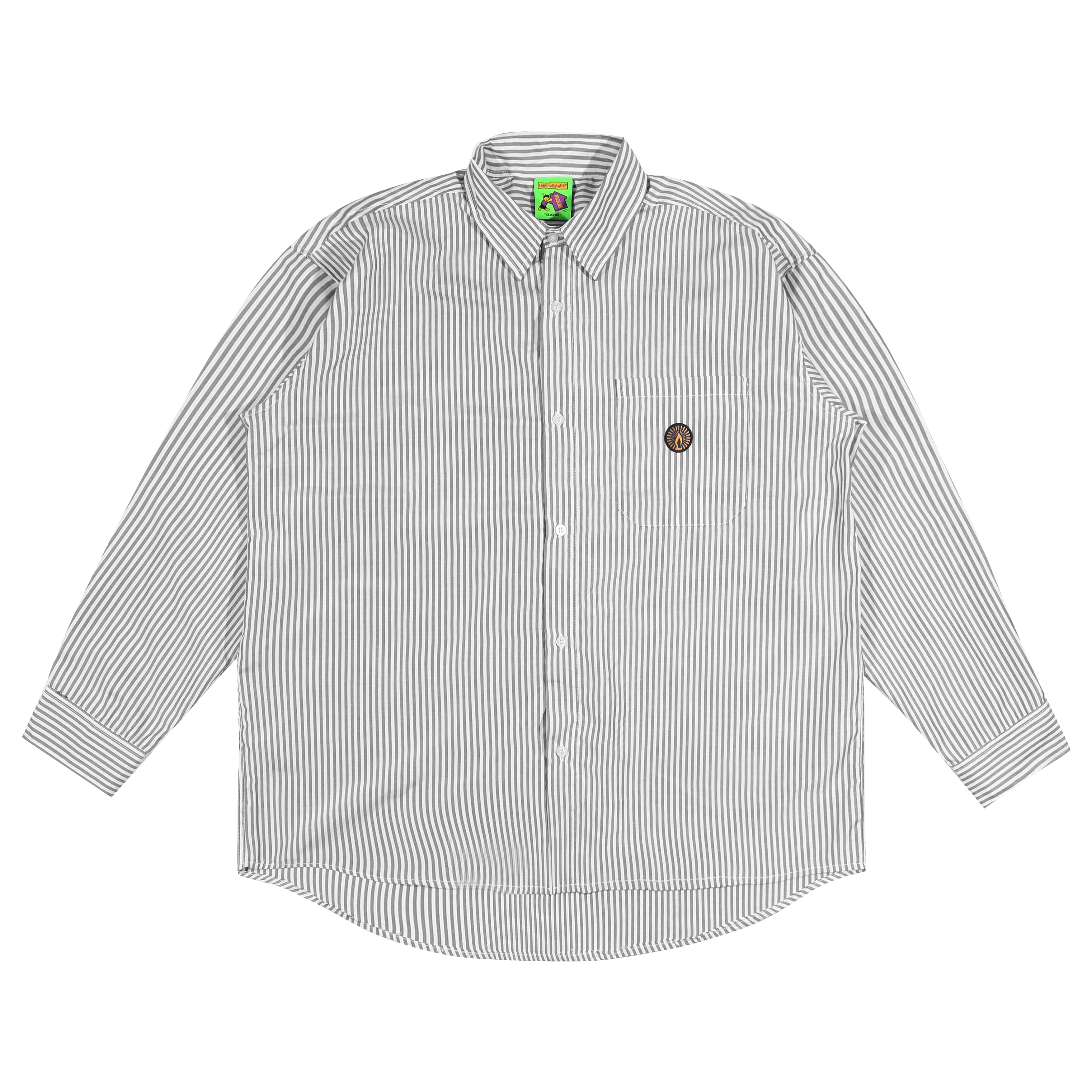 Shining Bright Wizzle Stripe Shirt - Black
