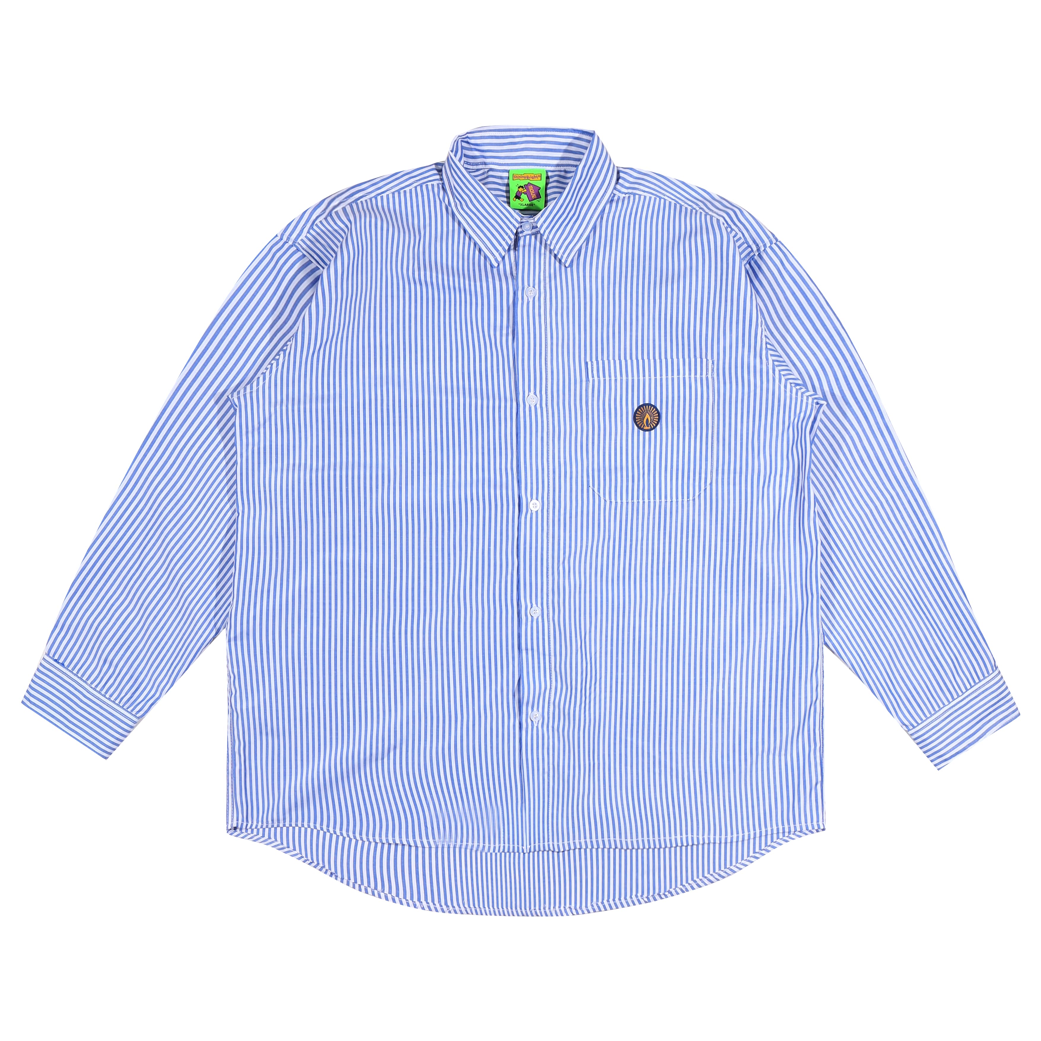 Shining Bright Wizzle Stripe Shirt - Blue