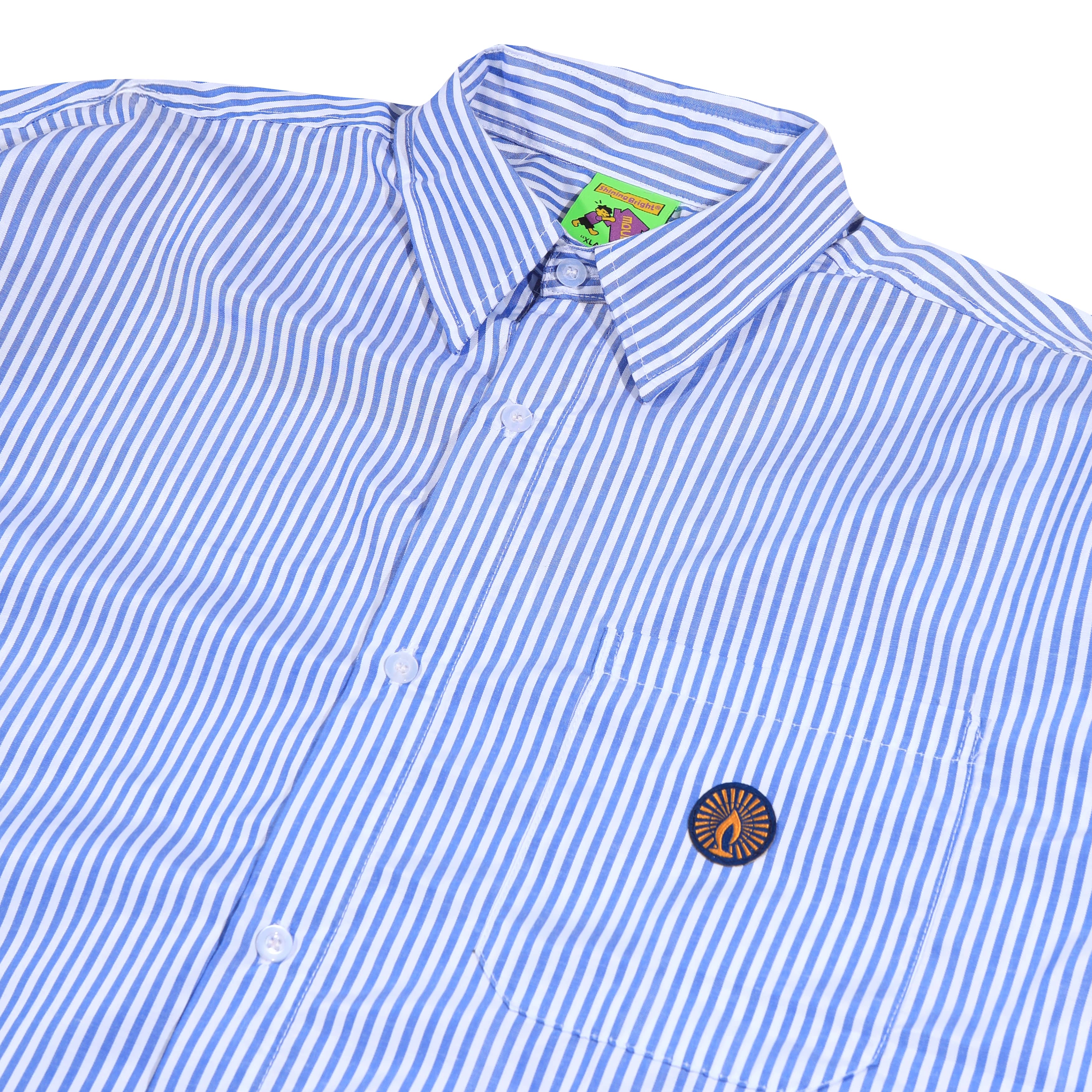 Shining Bright Wizzle Stripe Shirt - Blue