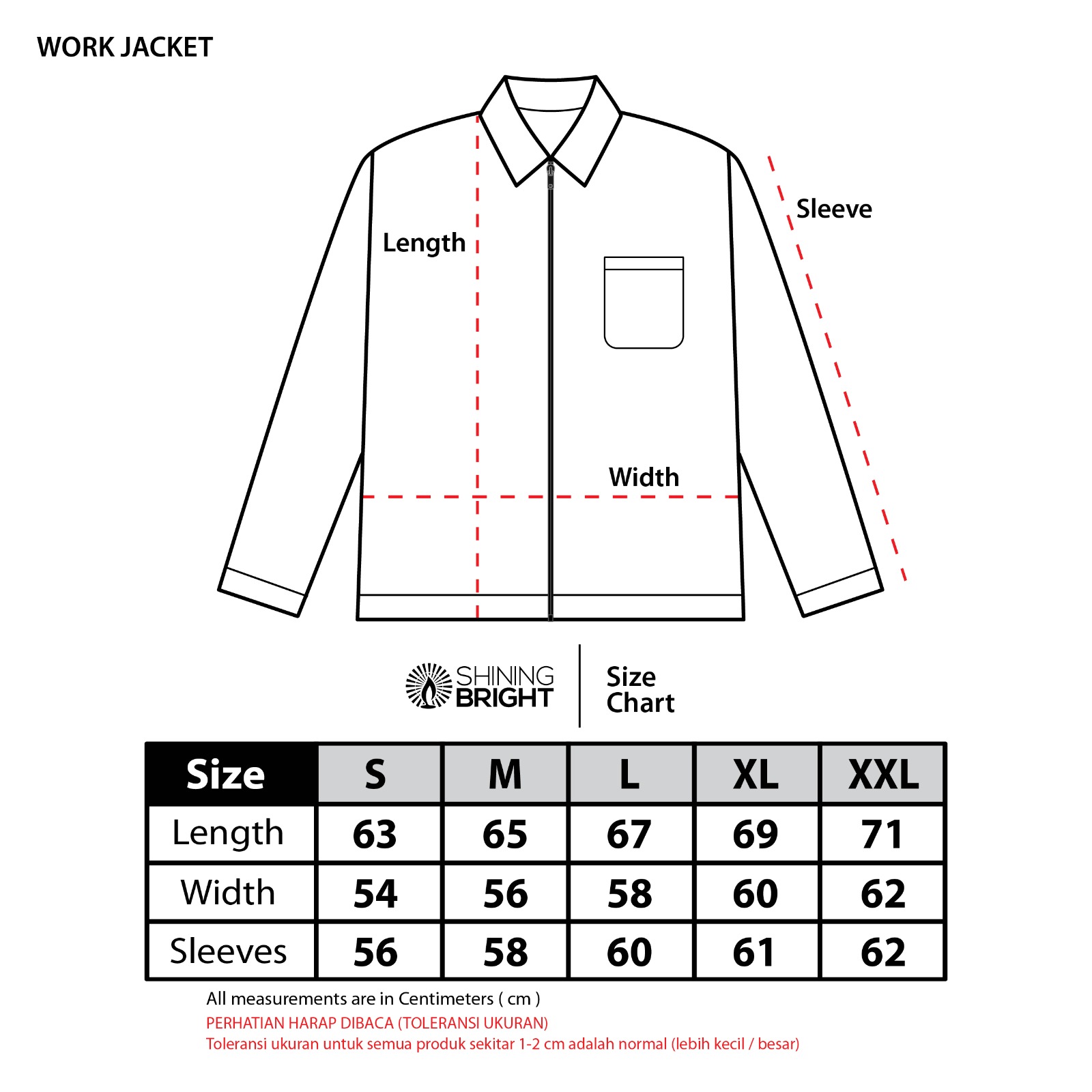 Shining Bright Light Gold Work Jacket Denim - Black