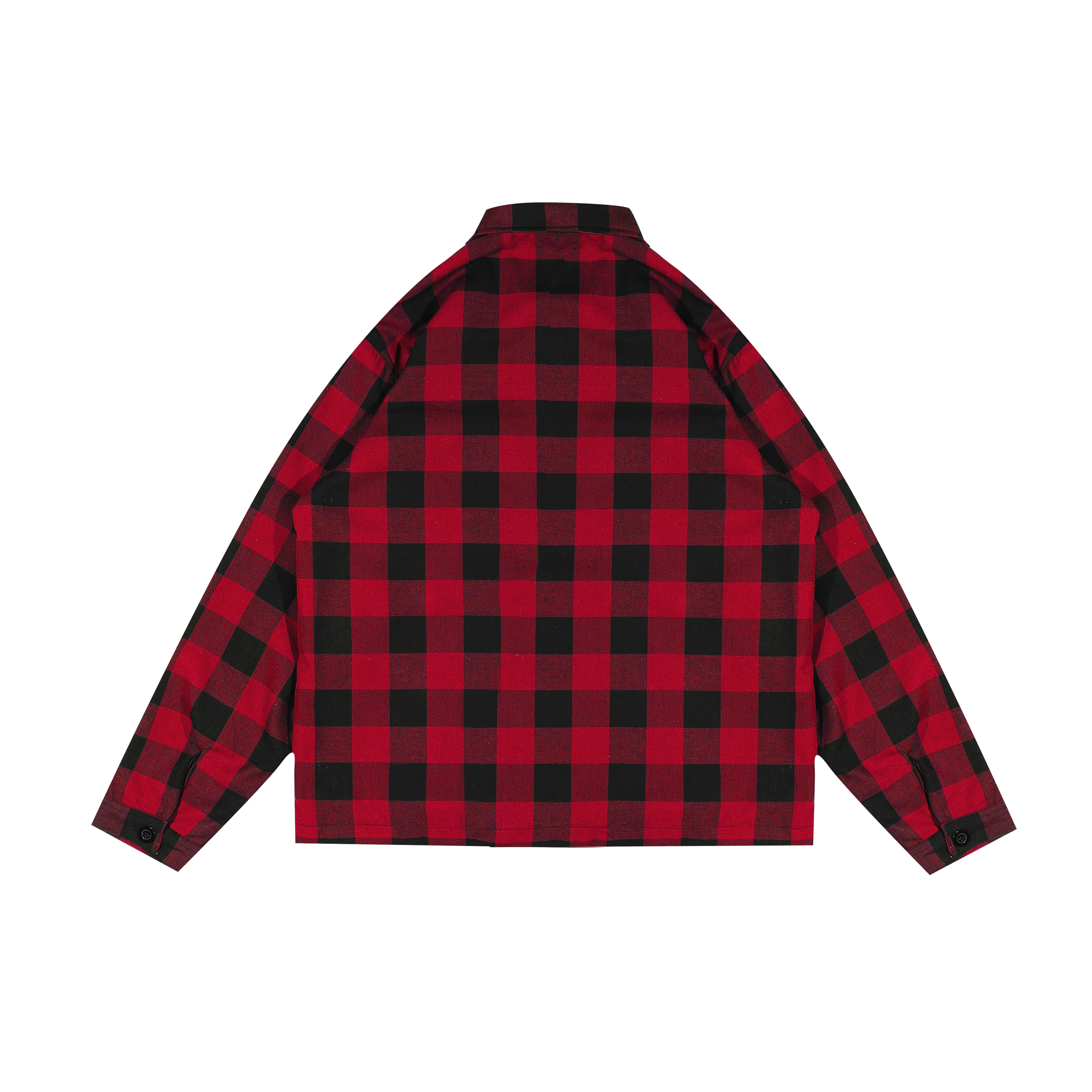 Shining Bright Home Work Jacket Navy - Red