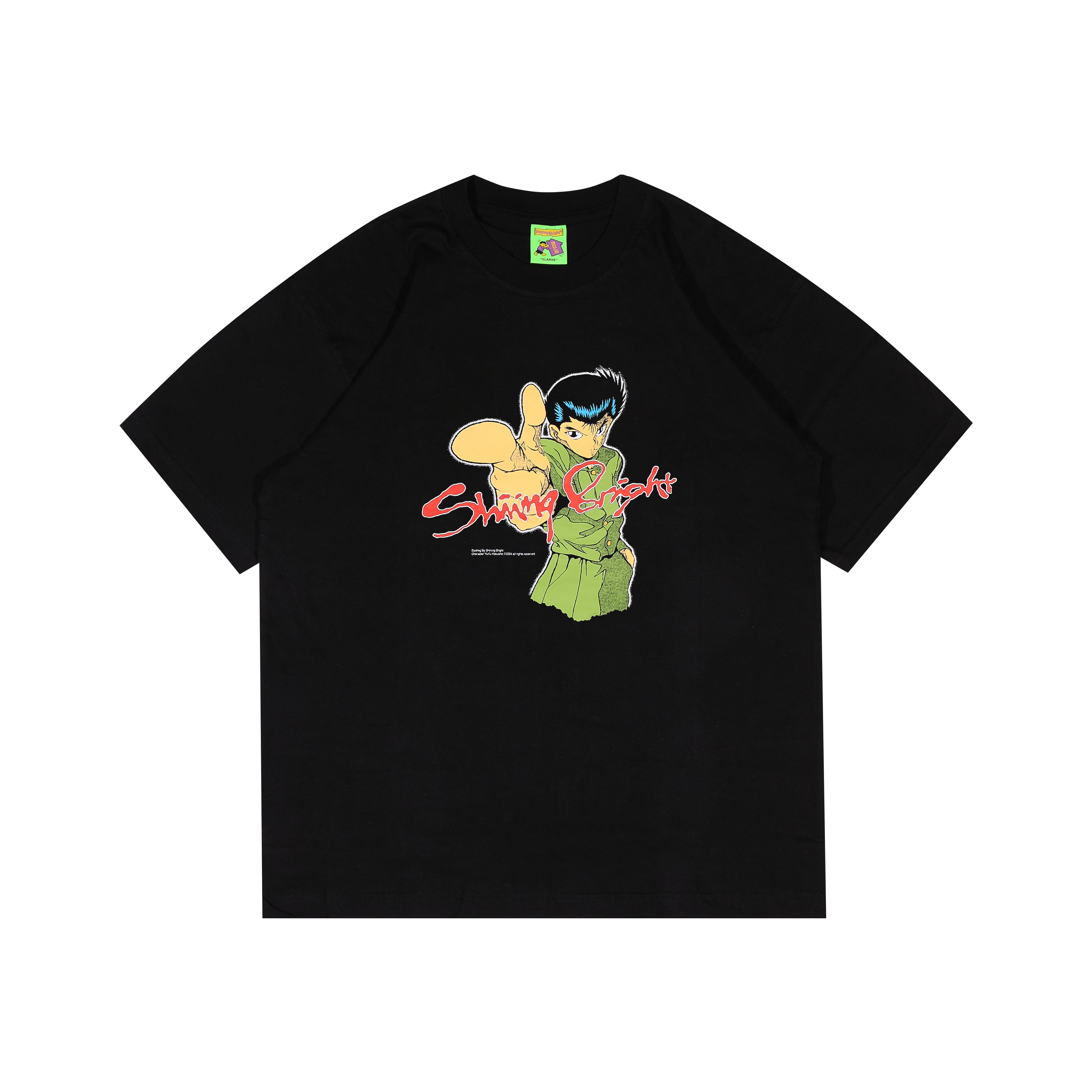 Shining Bright Yuyuhakuso Tshirt - Black