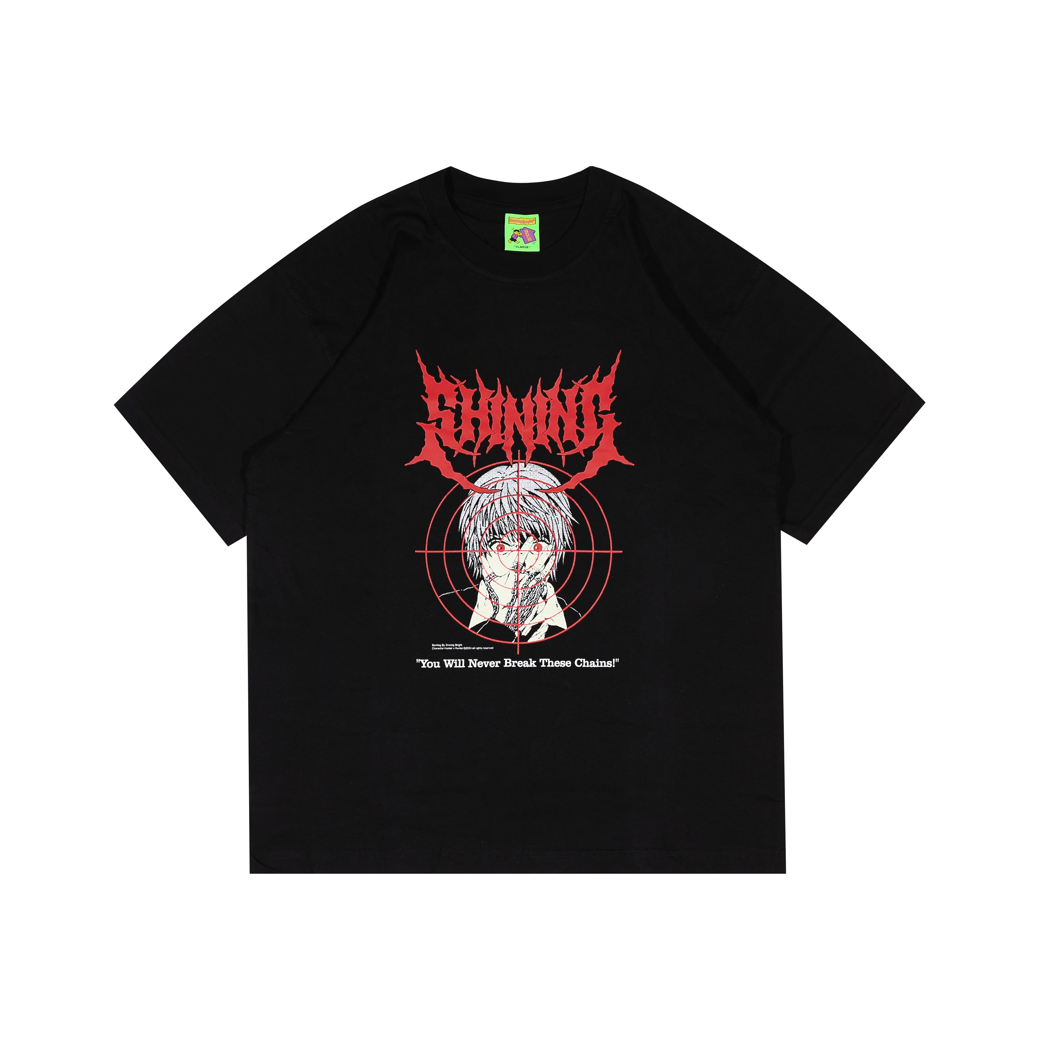 Shining Bright Kurapika Tshirt - Black
