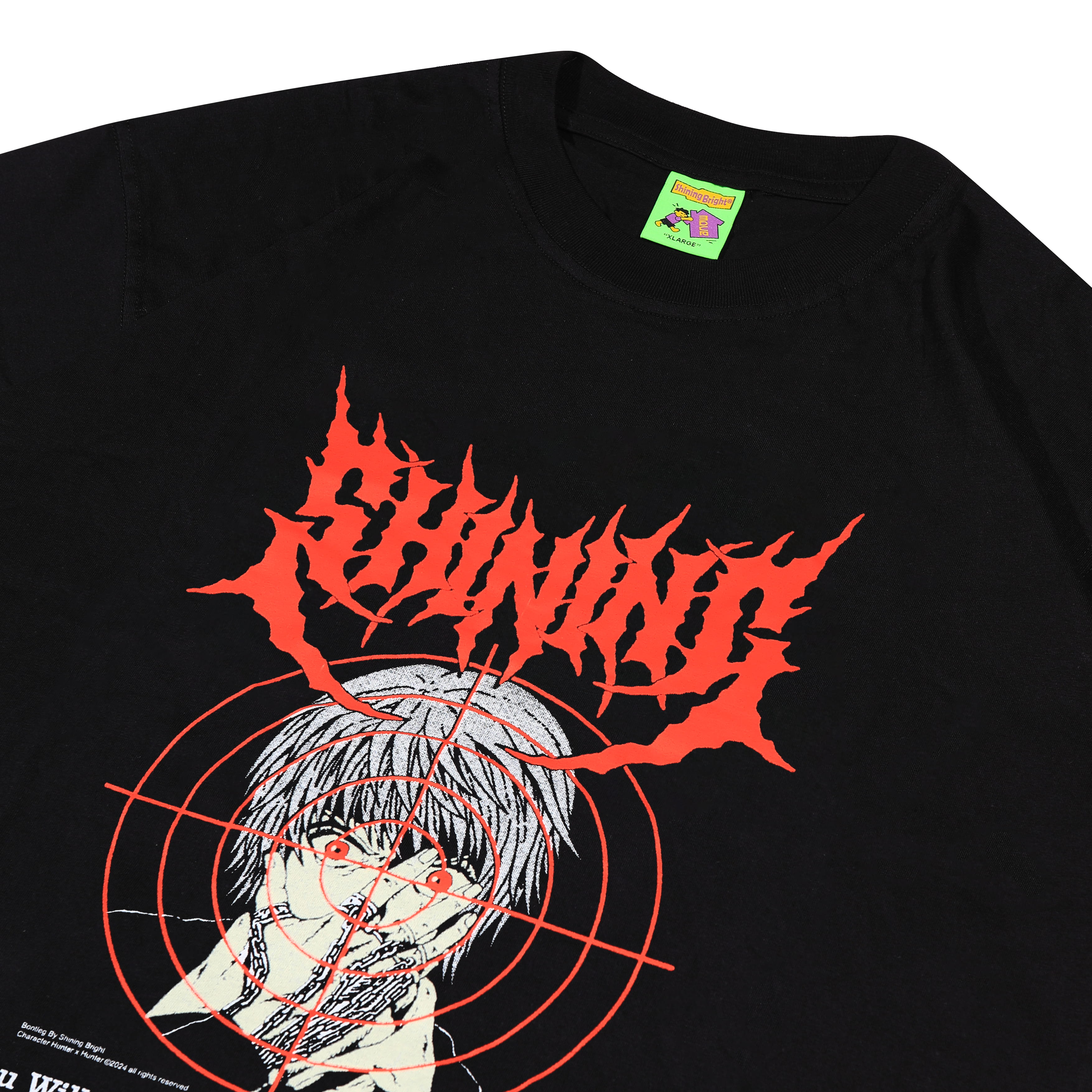 Shining Bright Kurapika Tshirt - Black