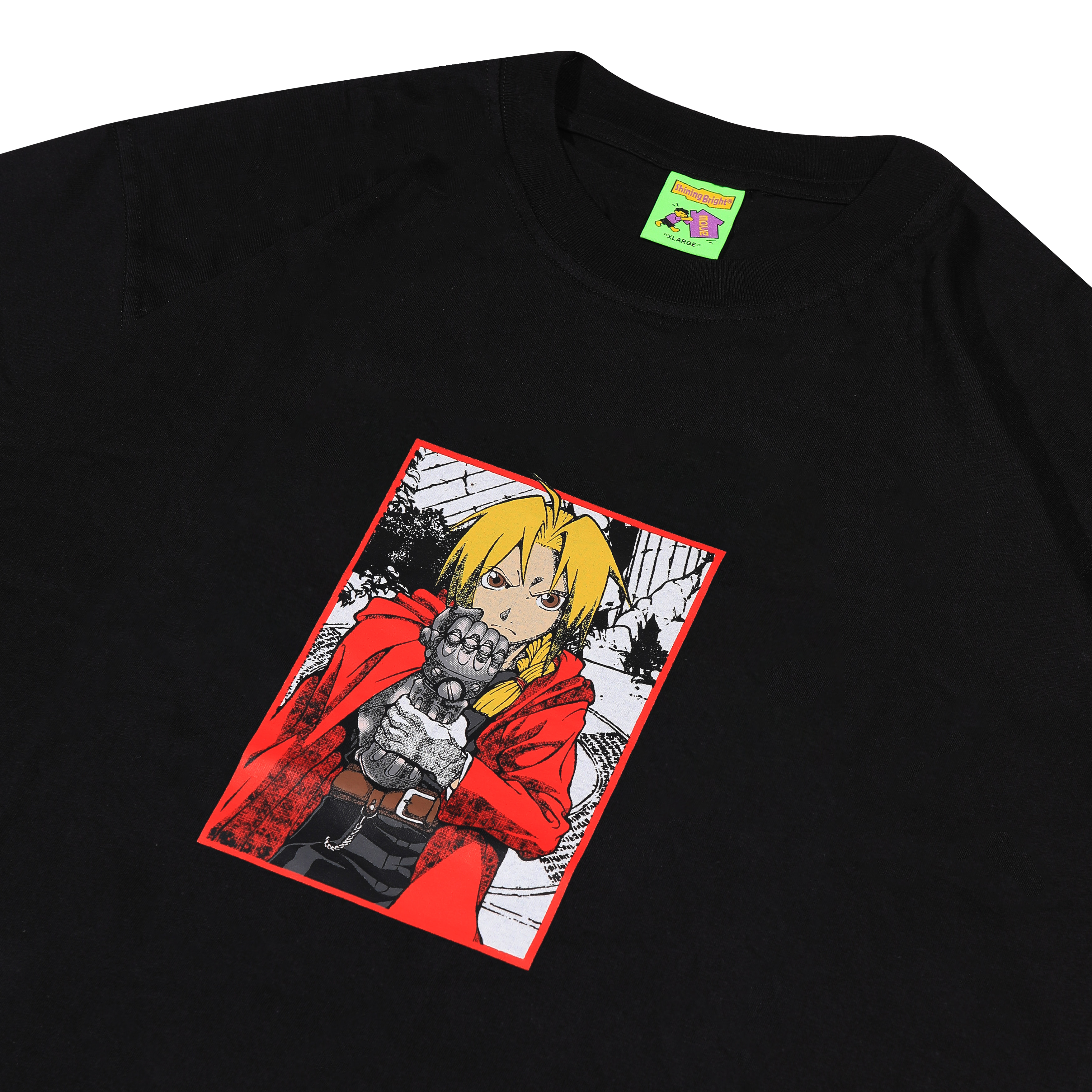 Shining Bright Fullmetal Tshirt - Black