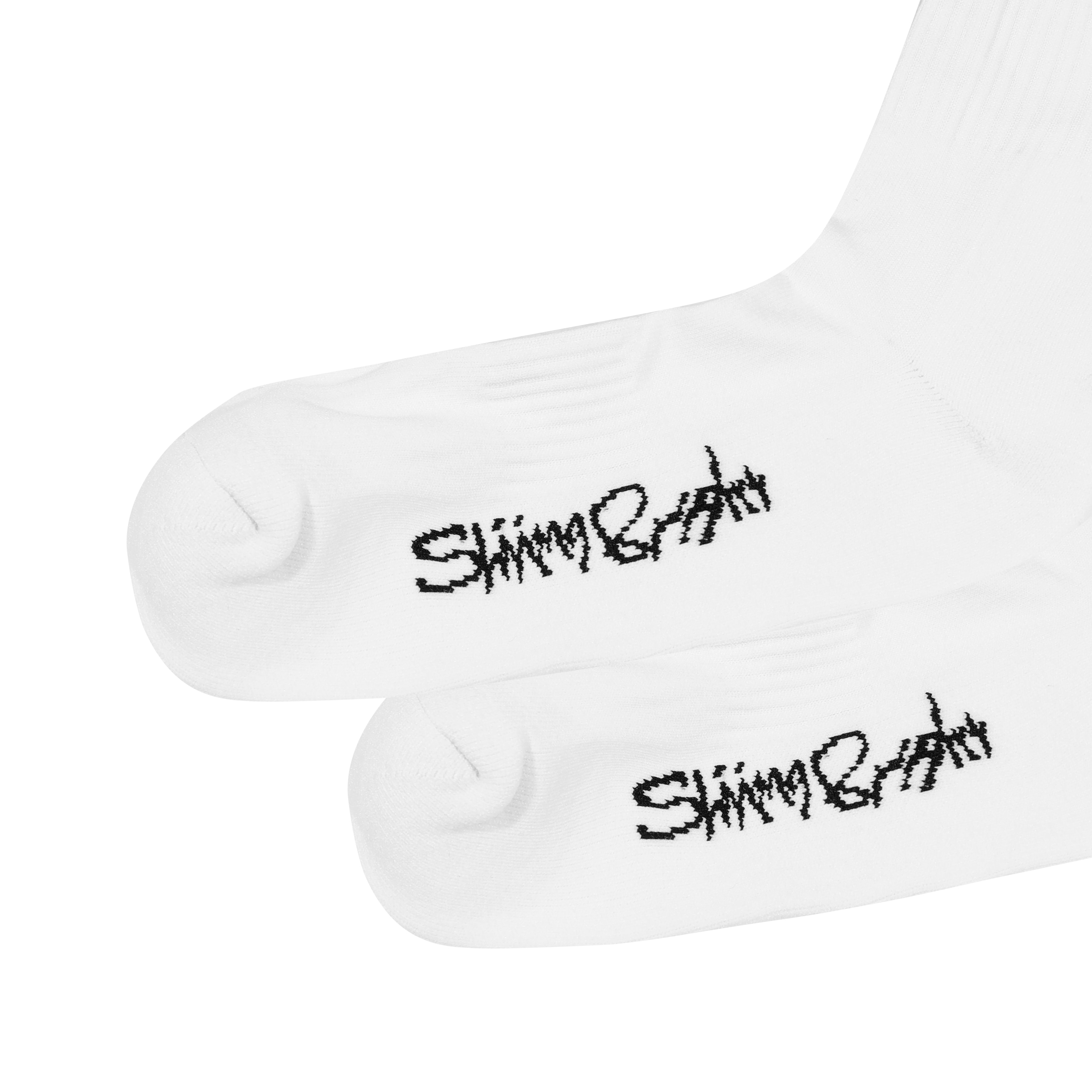 Shining Bright Head Socks - White