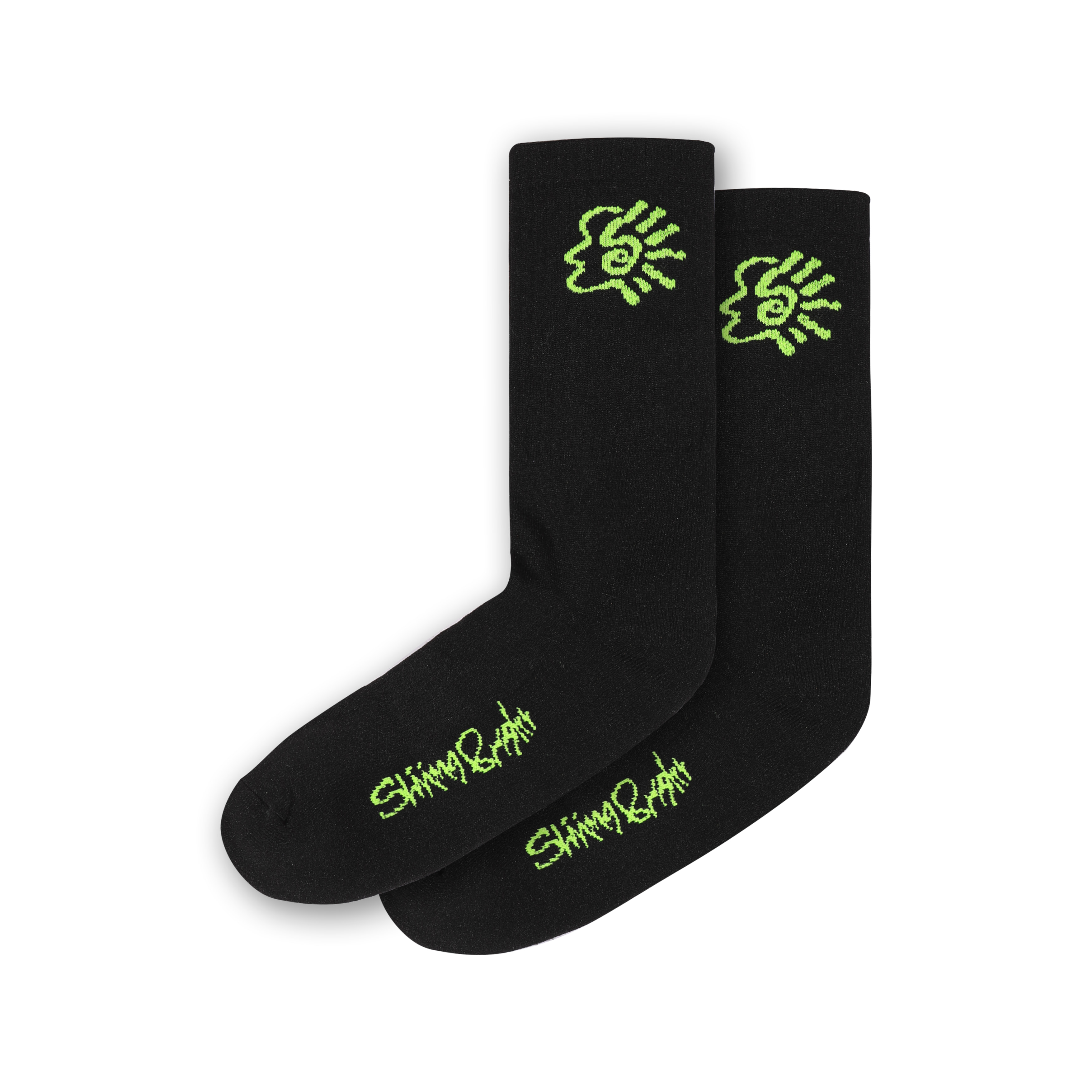 Shining Bright Head Socks - Black