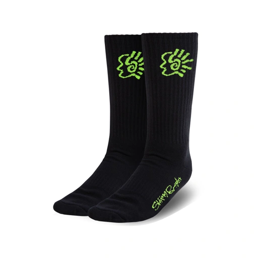 Image of Shining Bright Head Socks - Black