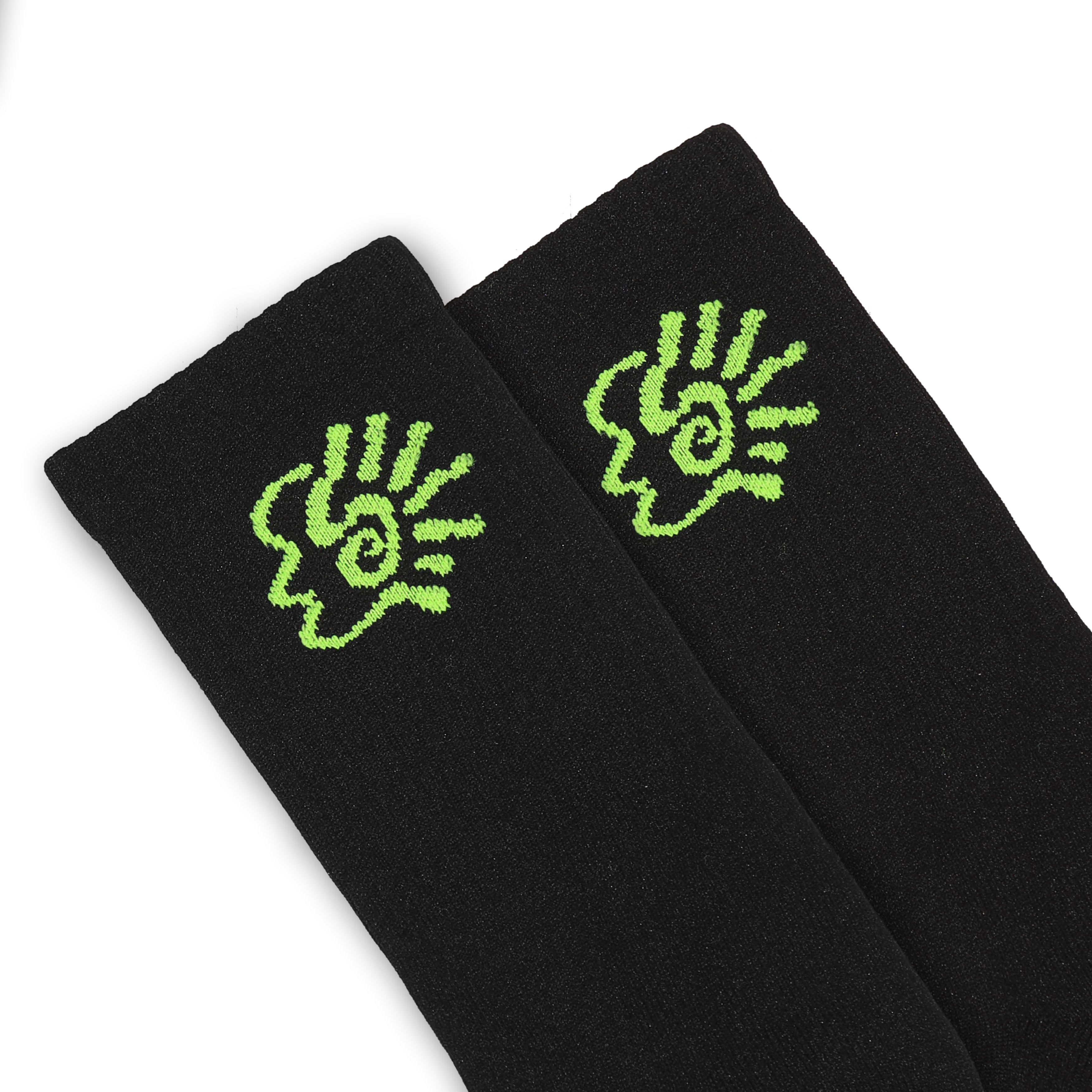 Shining Bright Head Socks - Black