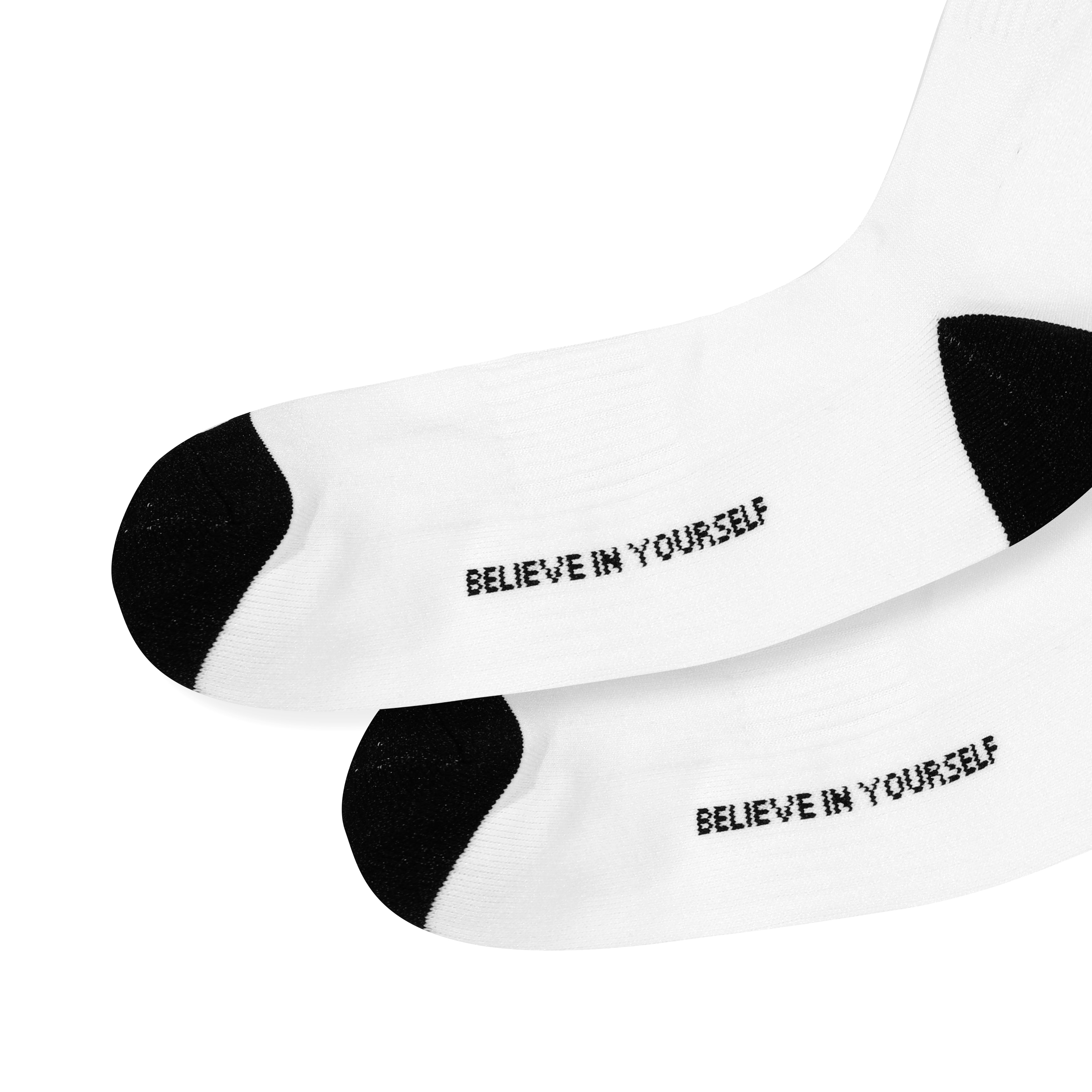 Shining Bright School Socks - White