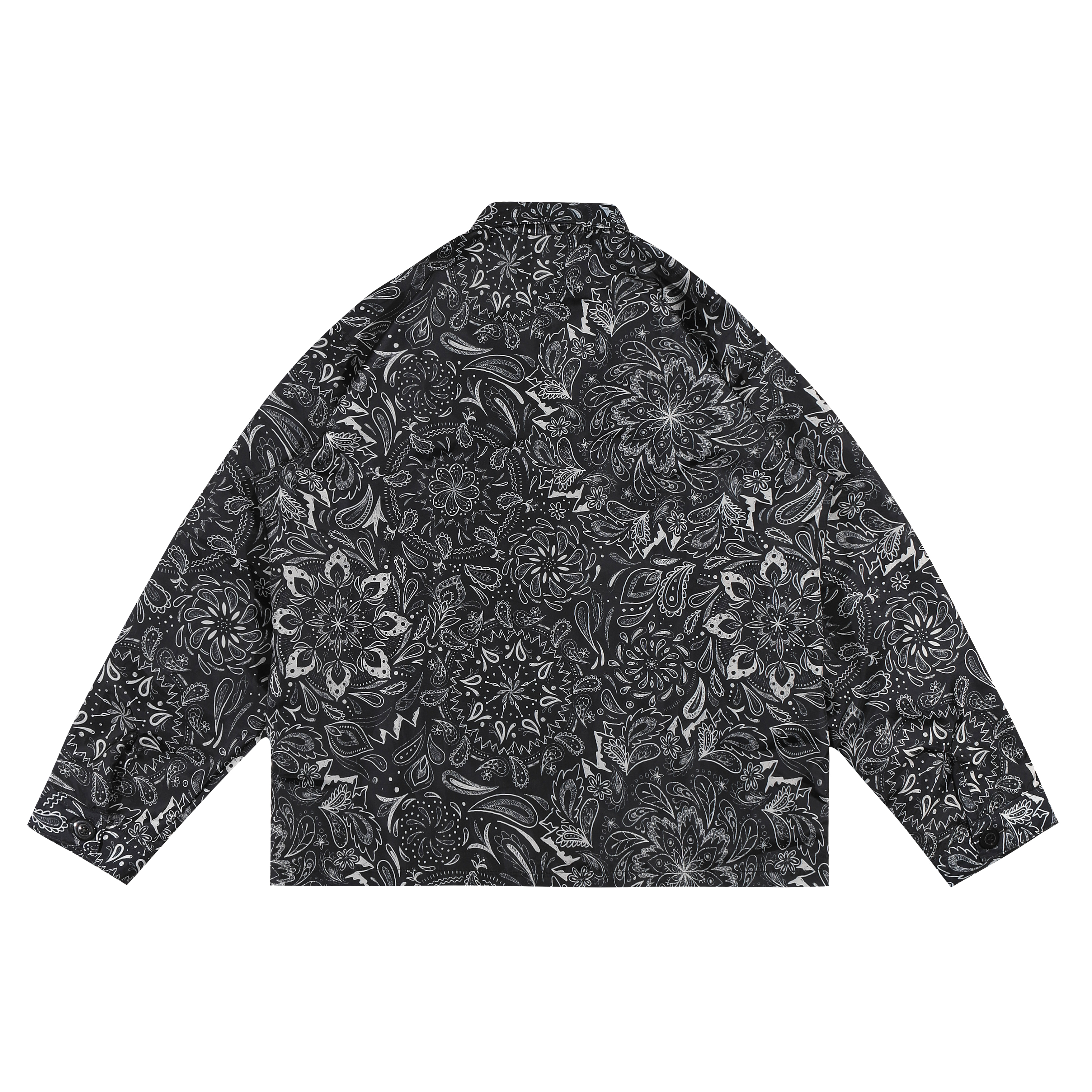 Shining Bright Paisley SBCO Work Jacket - Black