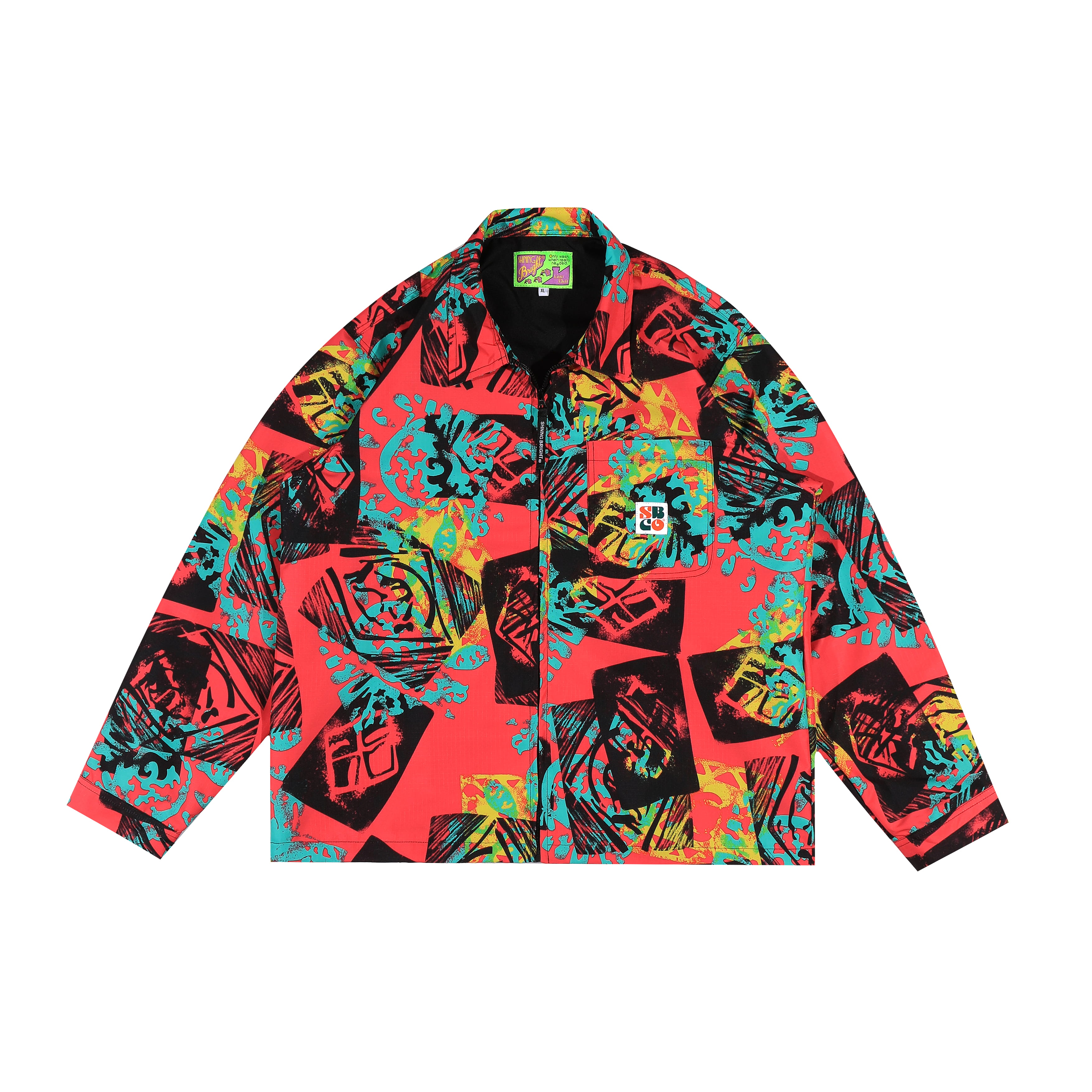 Shining Bright Jean SBCO Work Jacket - Multicolor