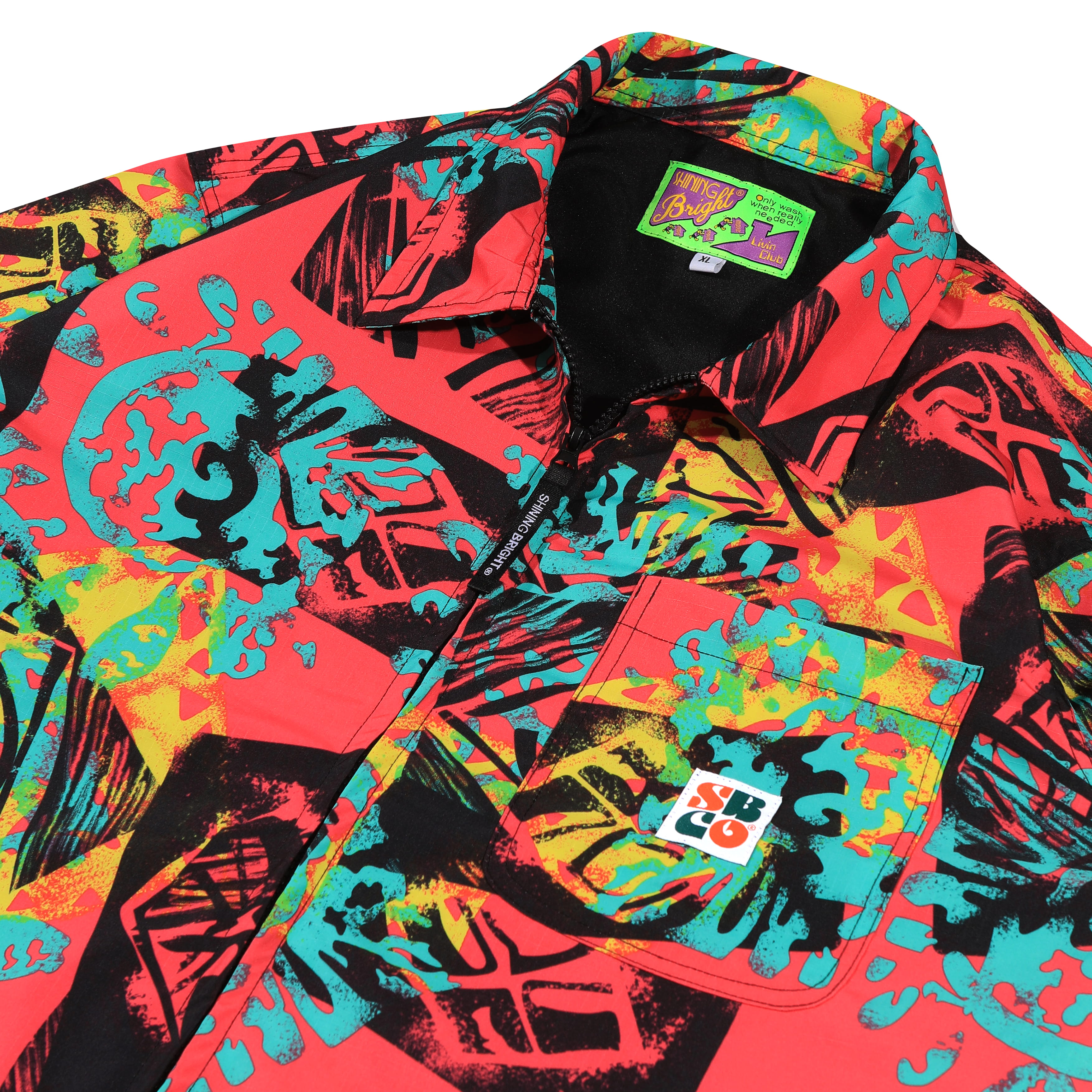 Shining Bright Jean SBCO Work Jacket - Multicolor