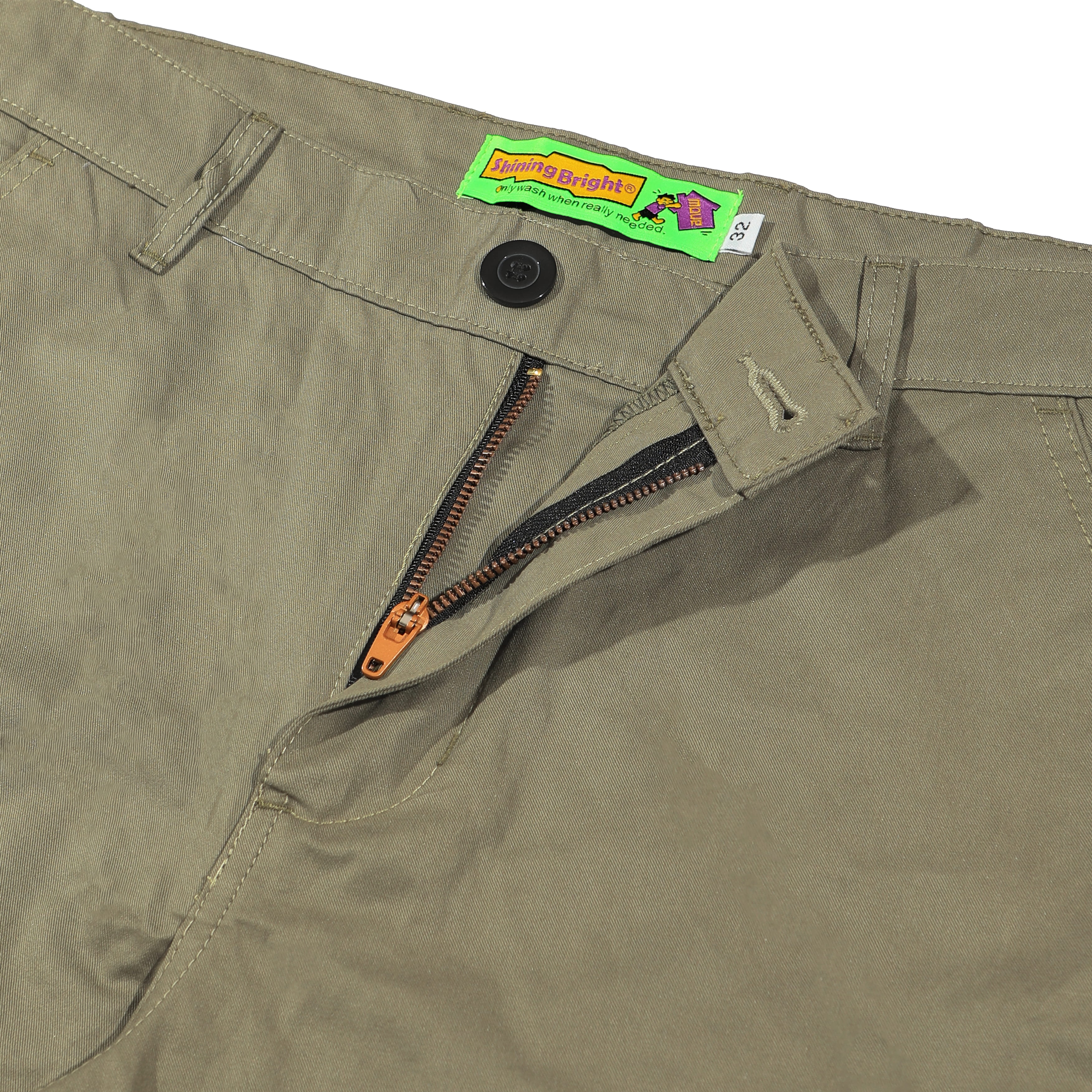 Shining Bright Voyager Short Cargo Pants - Khaki