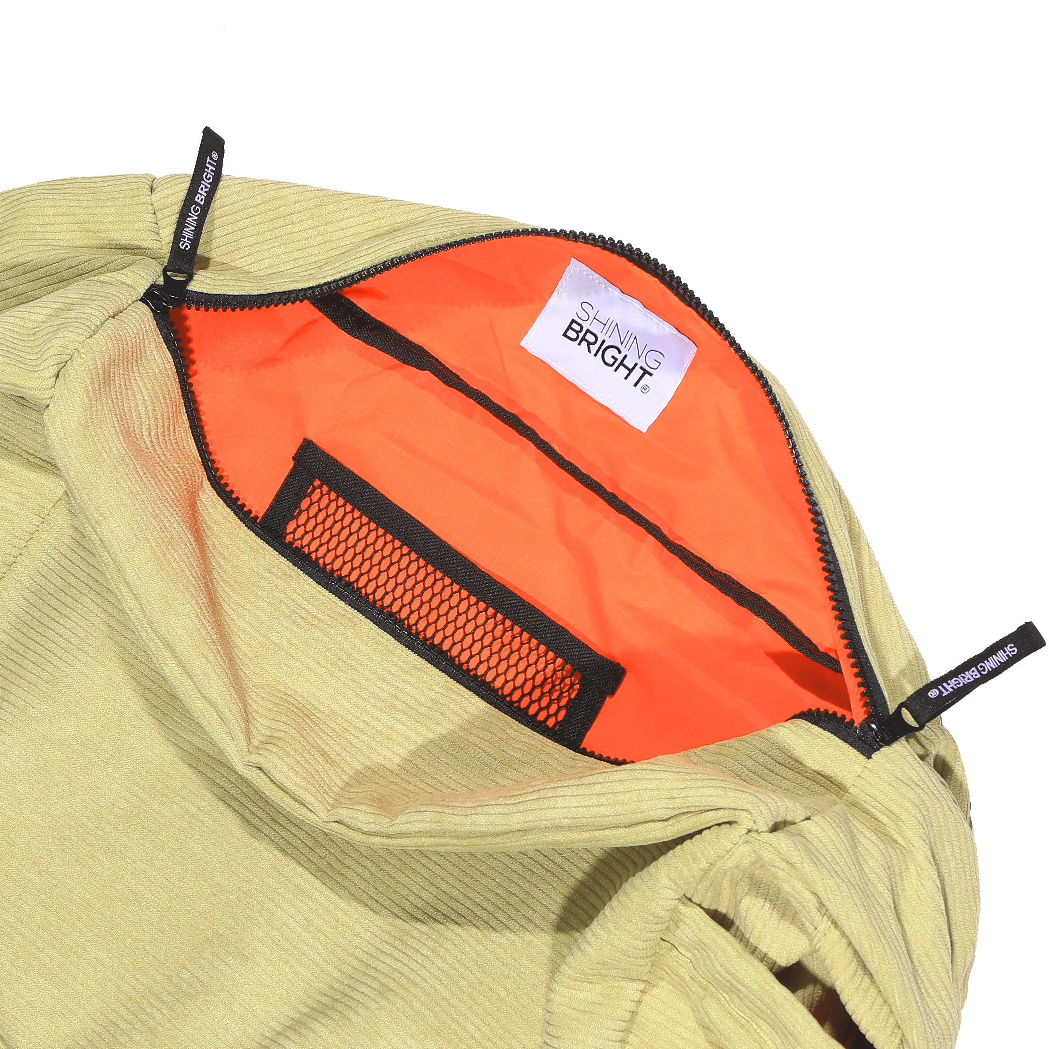 Shining Bright Raven Slingbag Corduroy - Olive