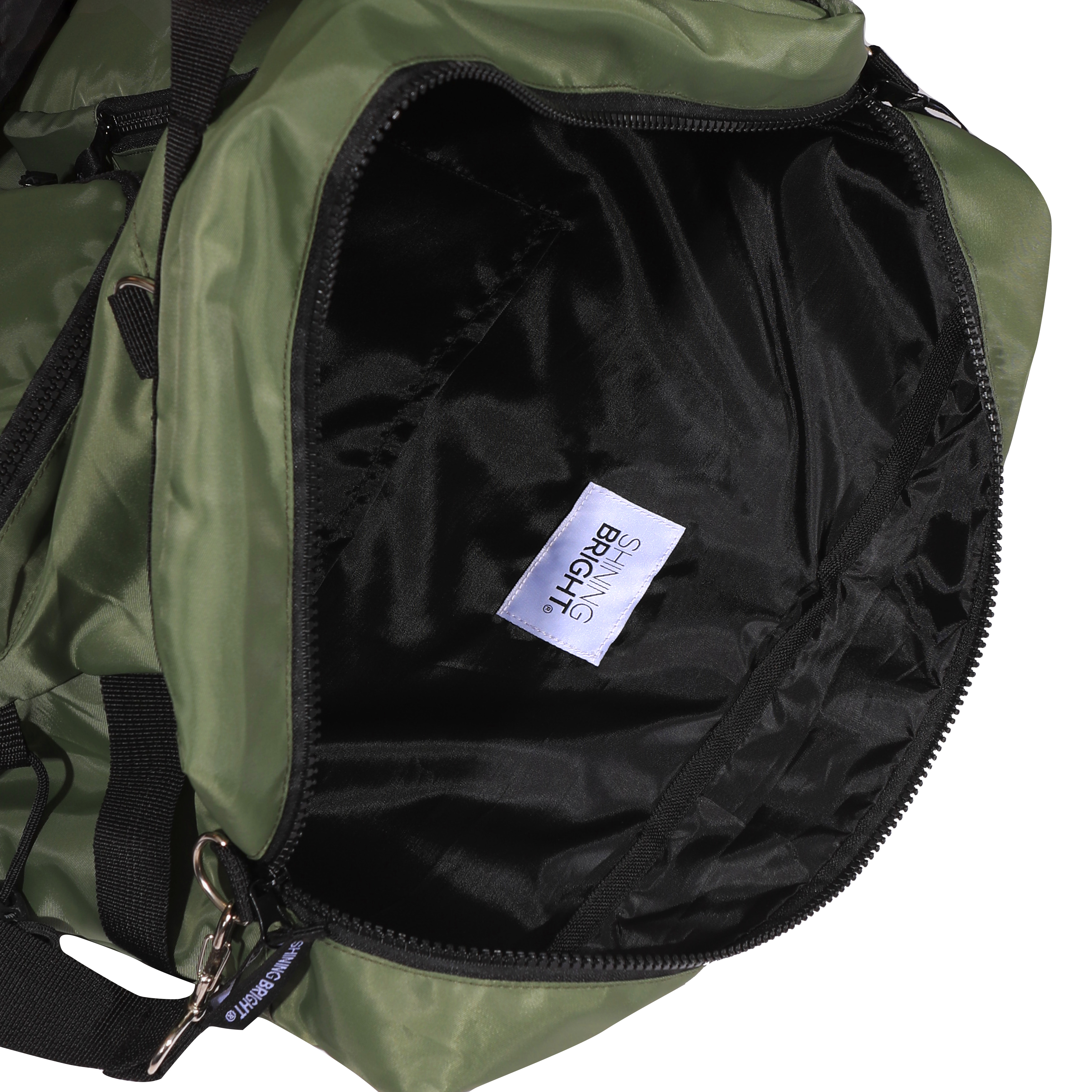 Shining Bright Helmet Sling Bag - Olive