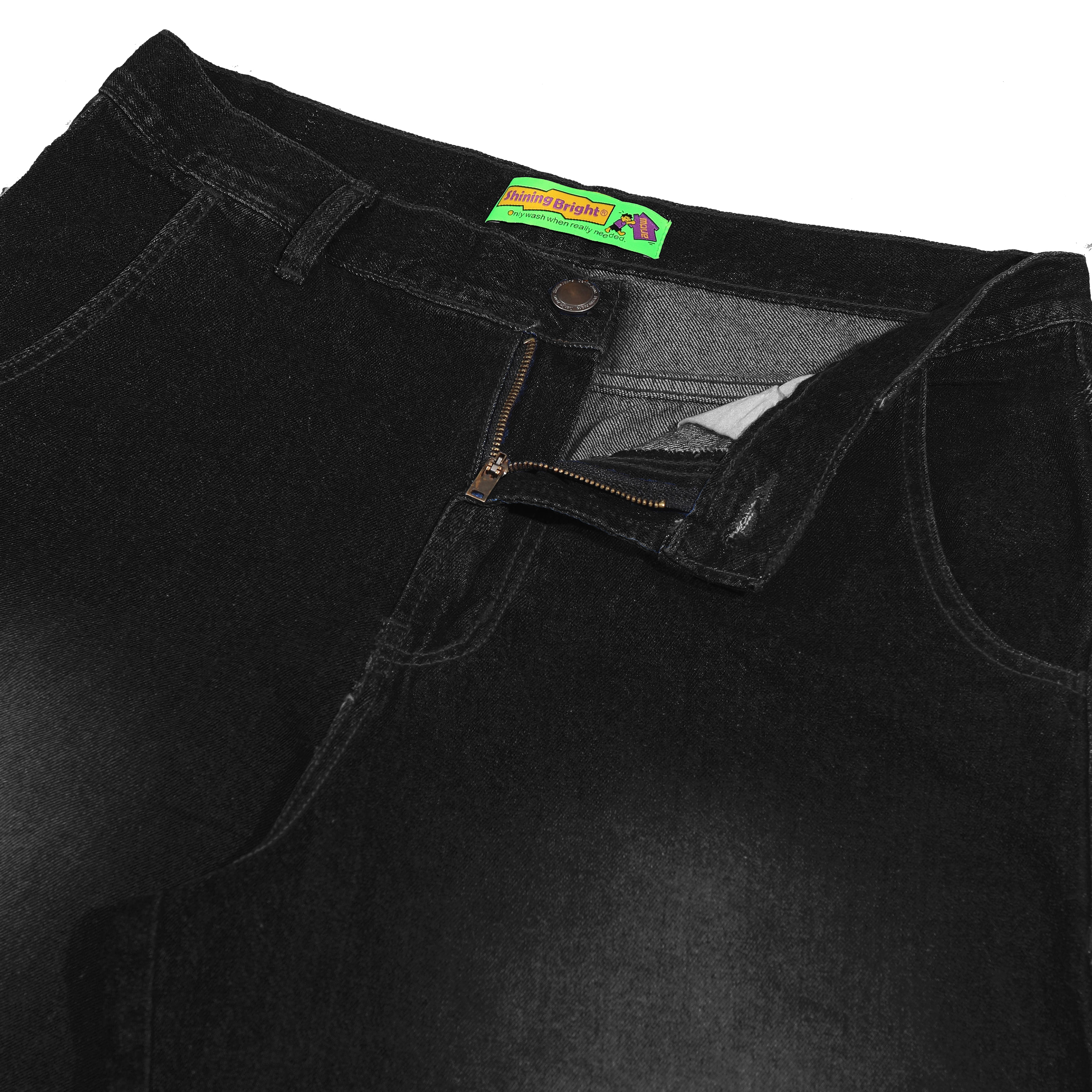 Shining Bright Jorts Denim Short Pants - Grey Stone