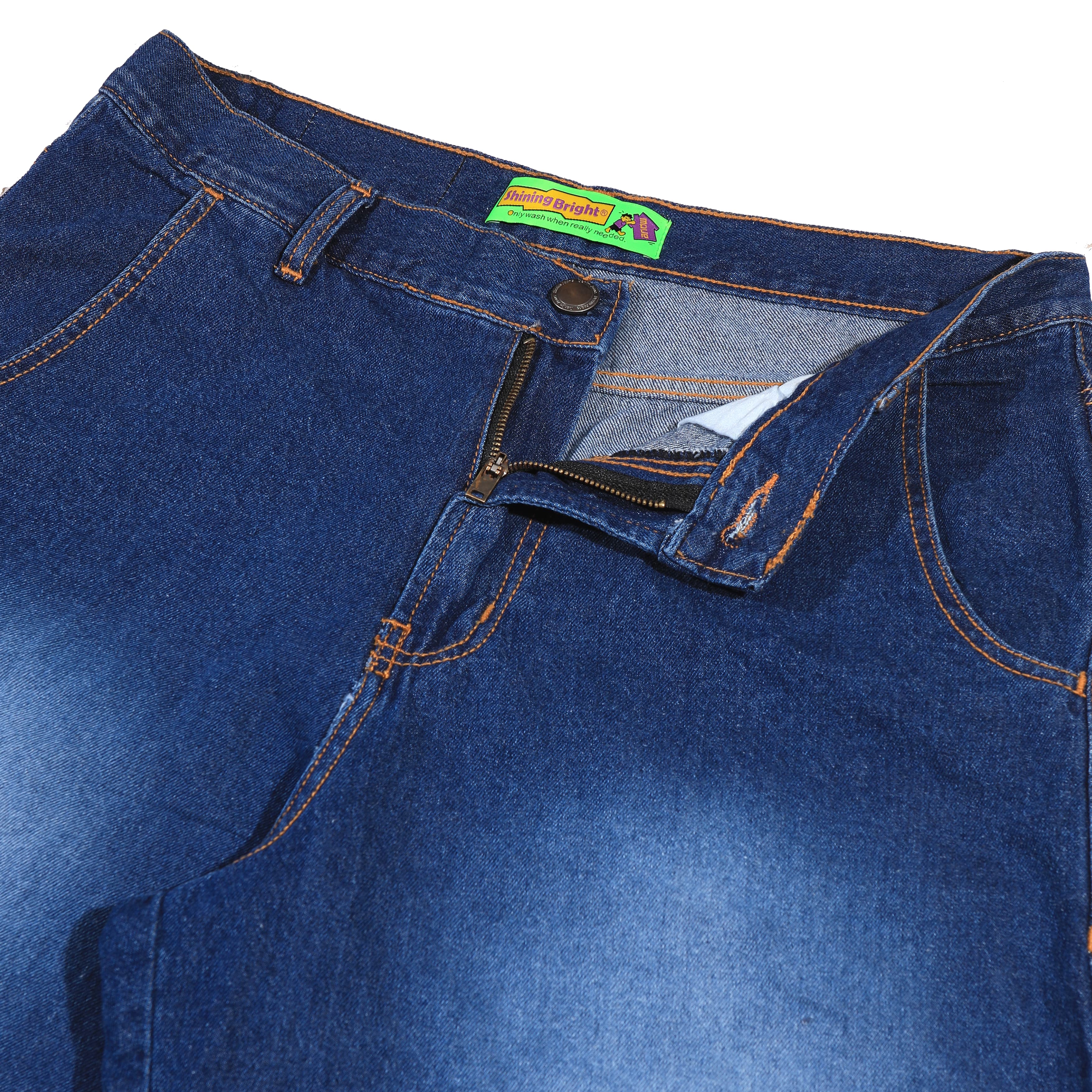 Shining Bright Jorts Denim Short Pants - Blue Wash
