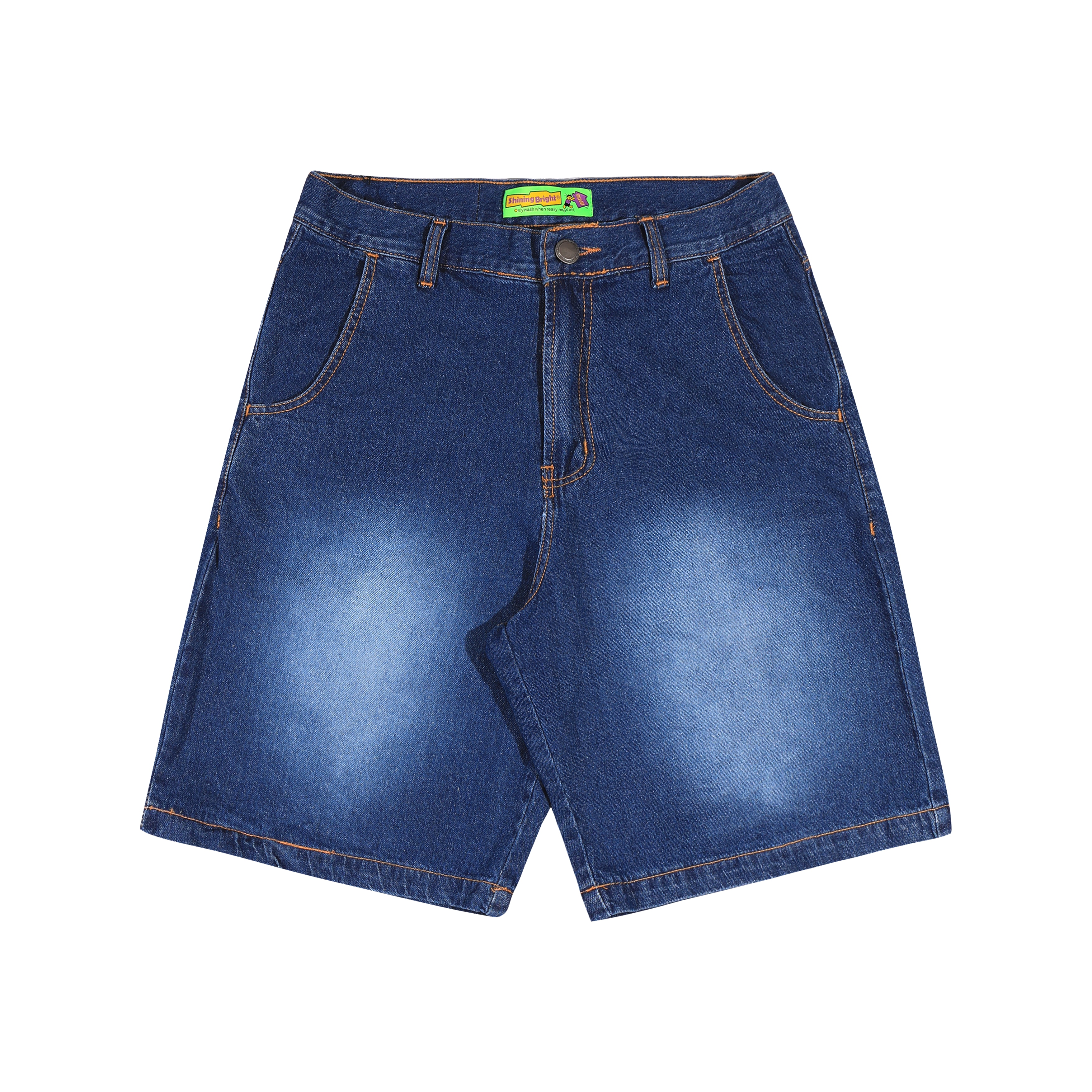 Shining Bright Jorts Denim Short Pants - Blue Wash