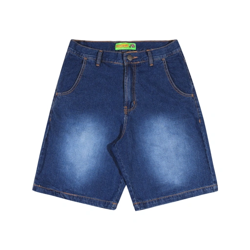 Image of Shining Bright Jorts Denim Short Pants - Blue Wash