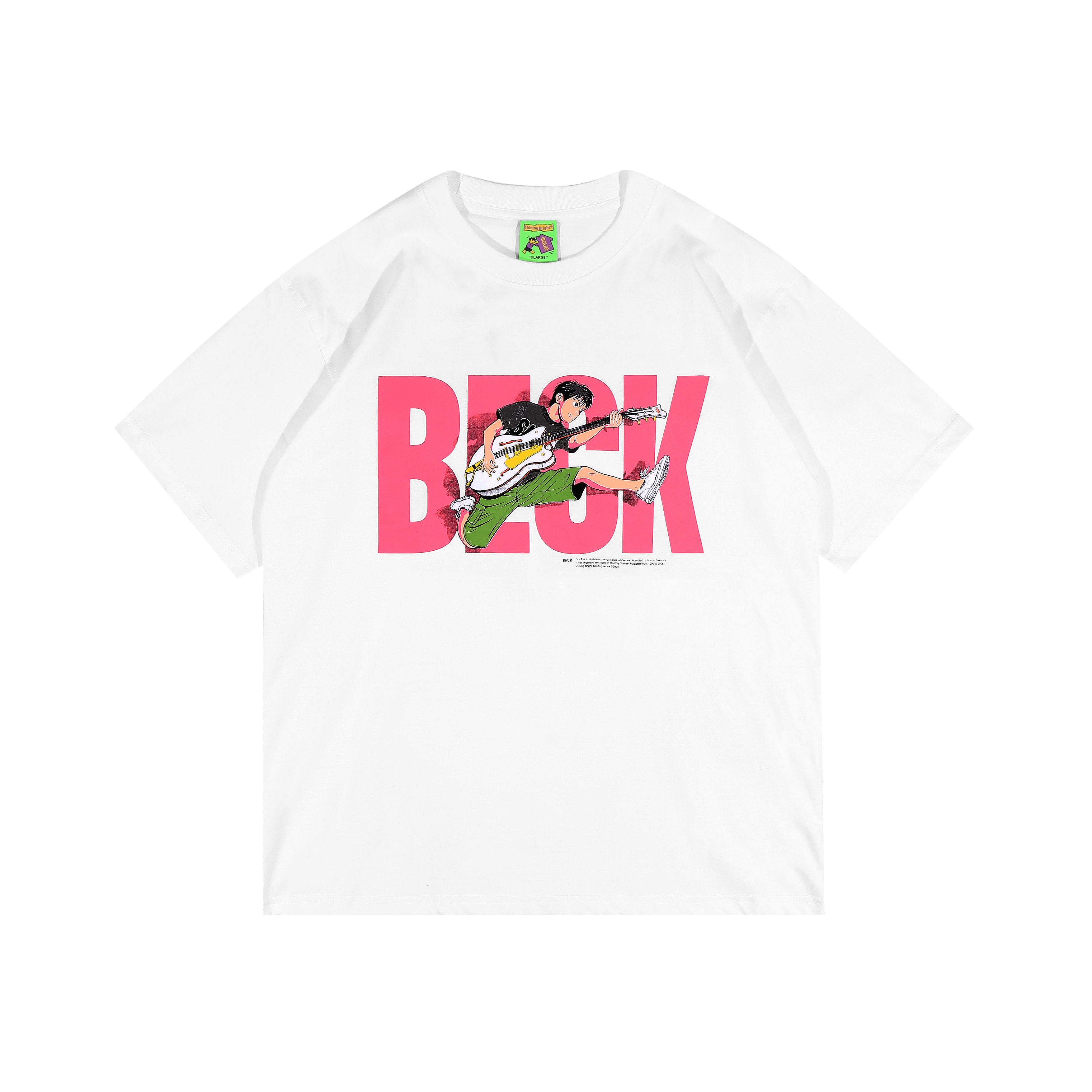 Shining Bright Beck Tshirt - White