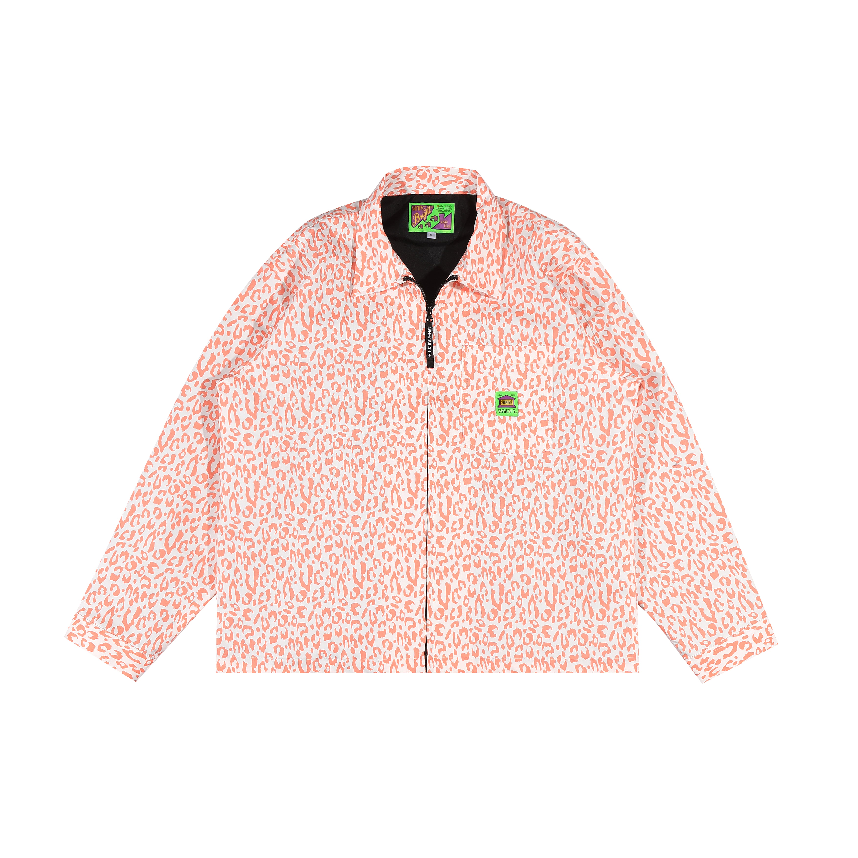 Shining Bright Home Work Jacket - Leopard