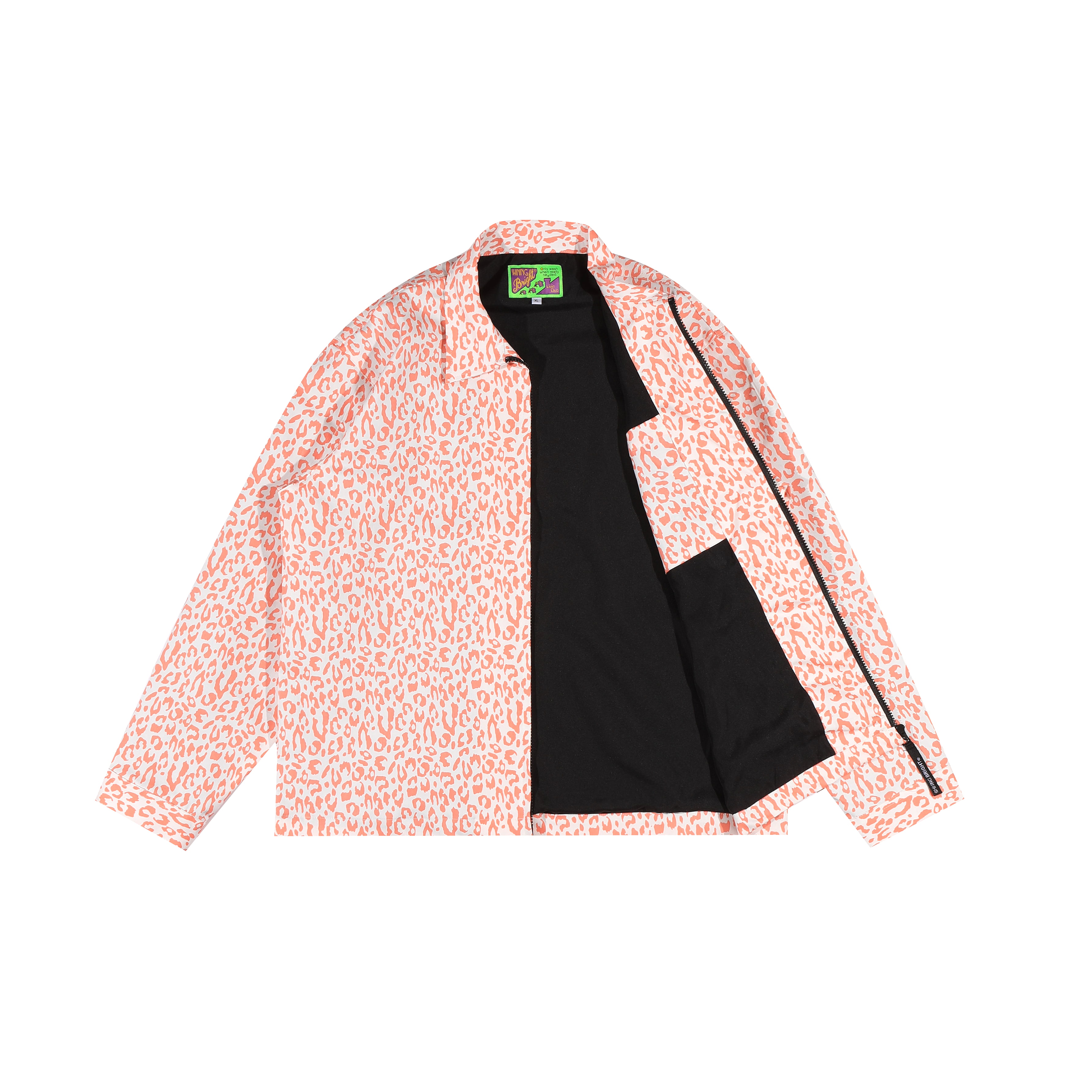 Shining Bright Home Work Jacket - Leopard