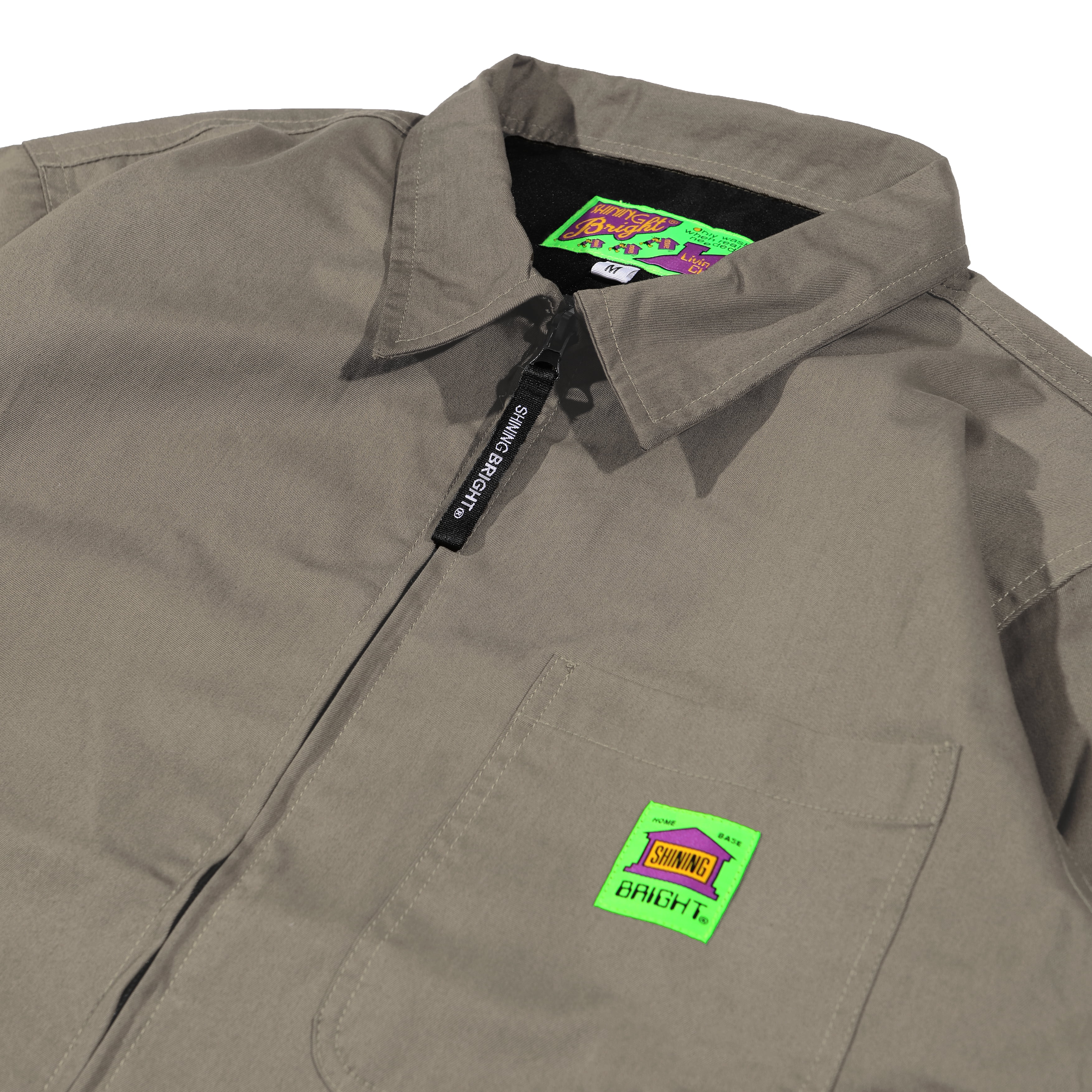 Shining Bright Home Work Jacket - Khaki