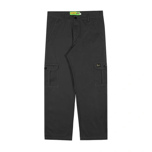 Image of Shining Bright Vain Long Cargo Pants - Grey