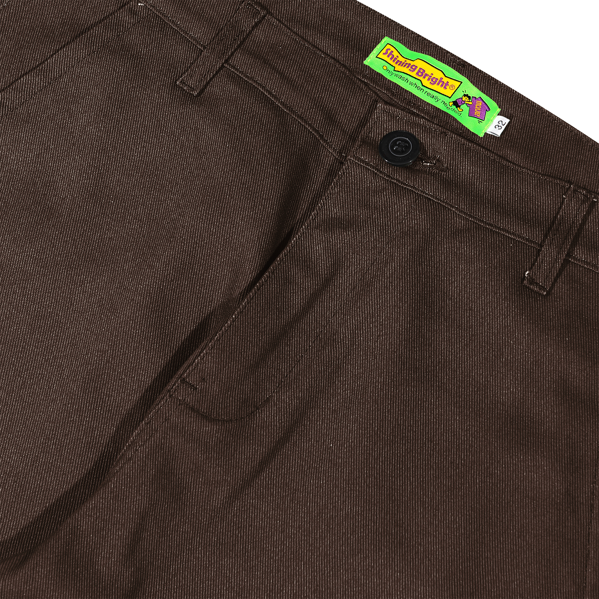 Shining Bright Chinos Long Pants - Mocca