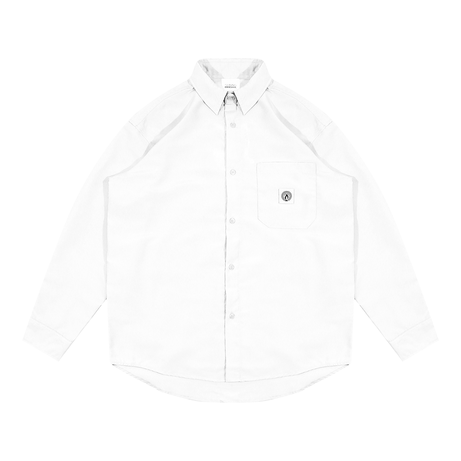 Shining Bright Shirt Basic - White