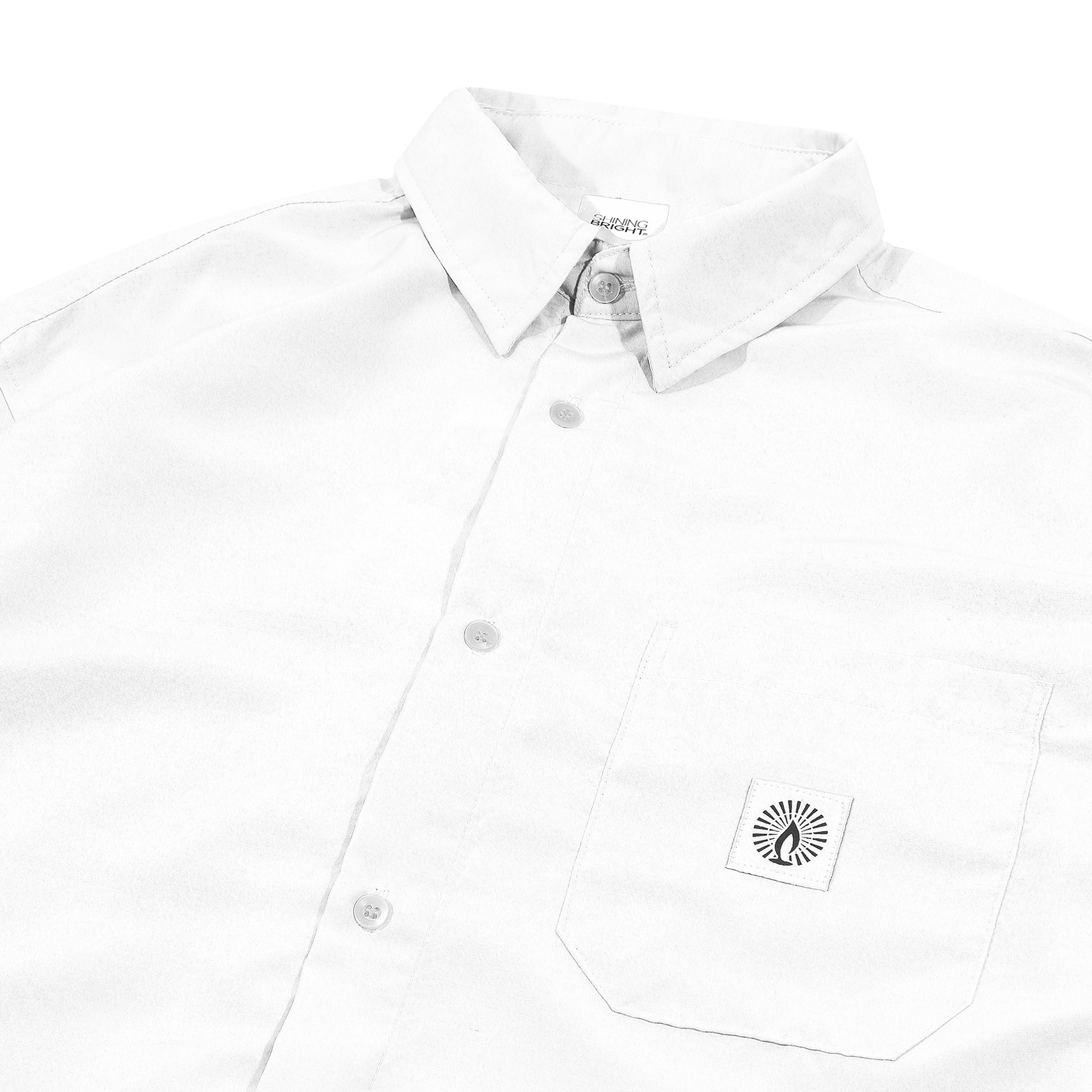 Shining Bright Shirt Basic - White