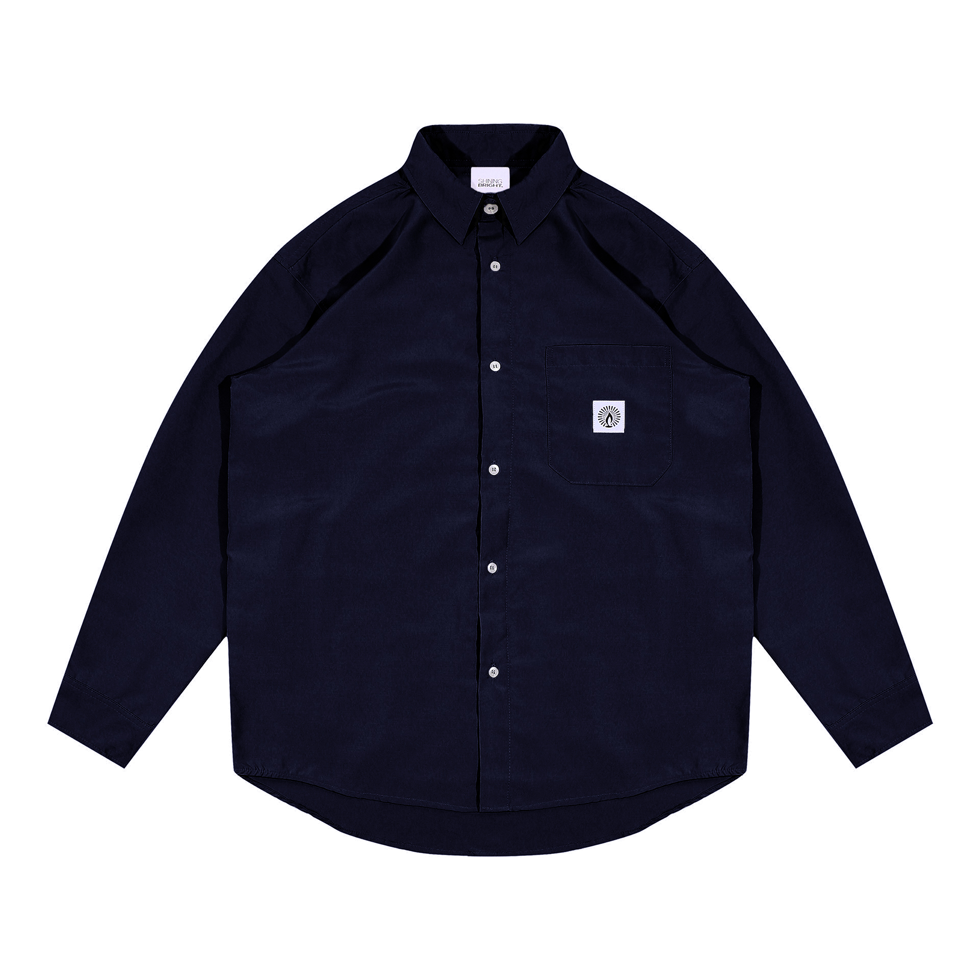 Shining Bright Shirt Basic - Navy