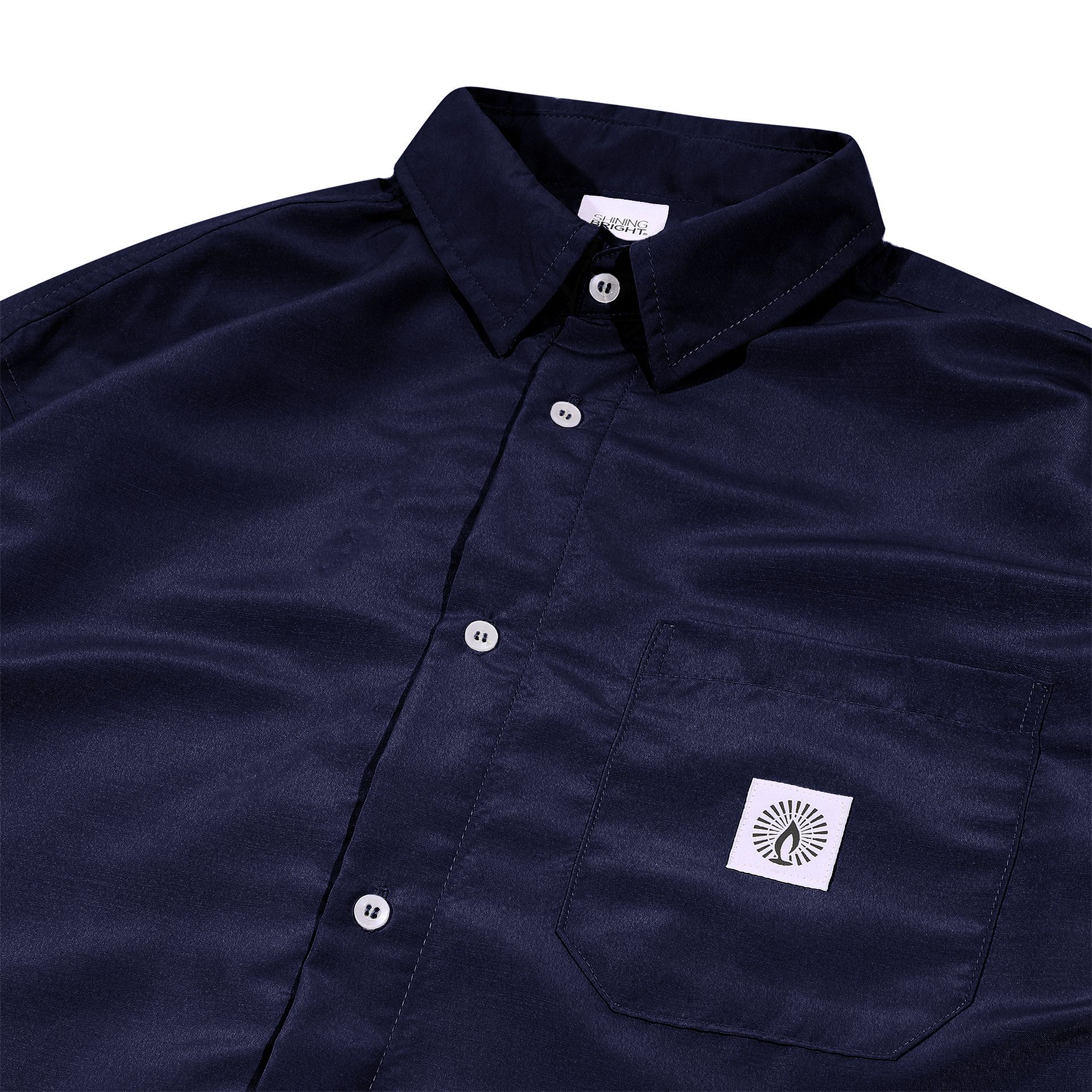 Shining Bright Shirt Basic - Navy