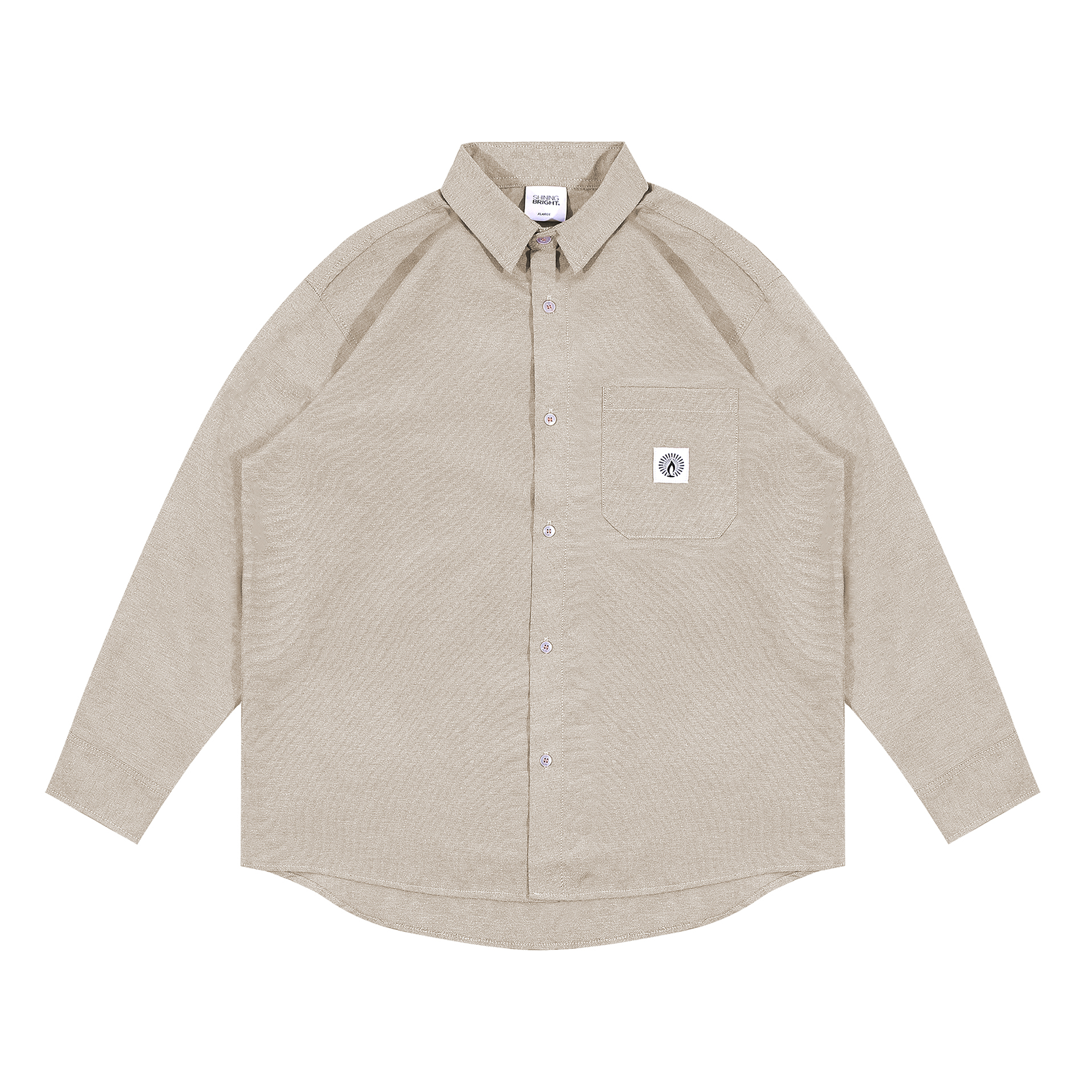Shining Bright Shirt Oxford - Cream