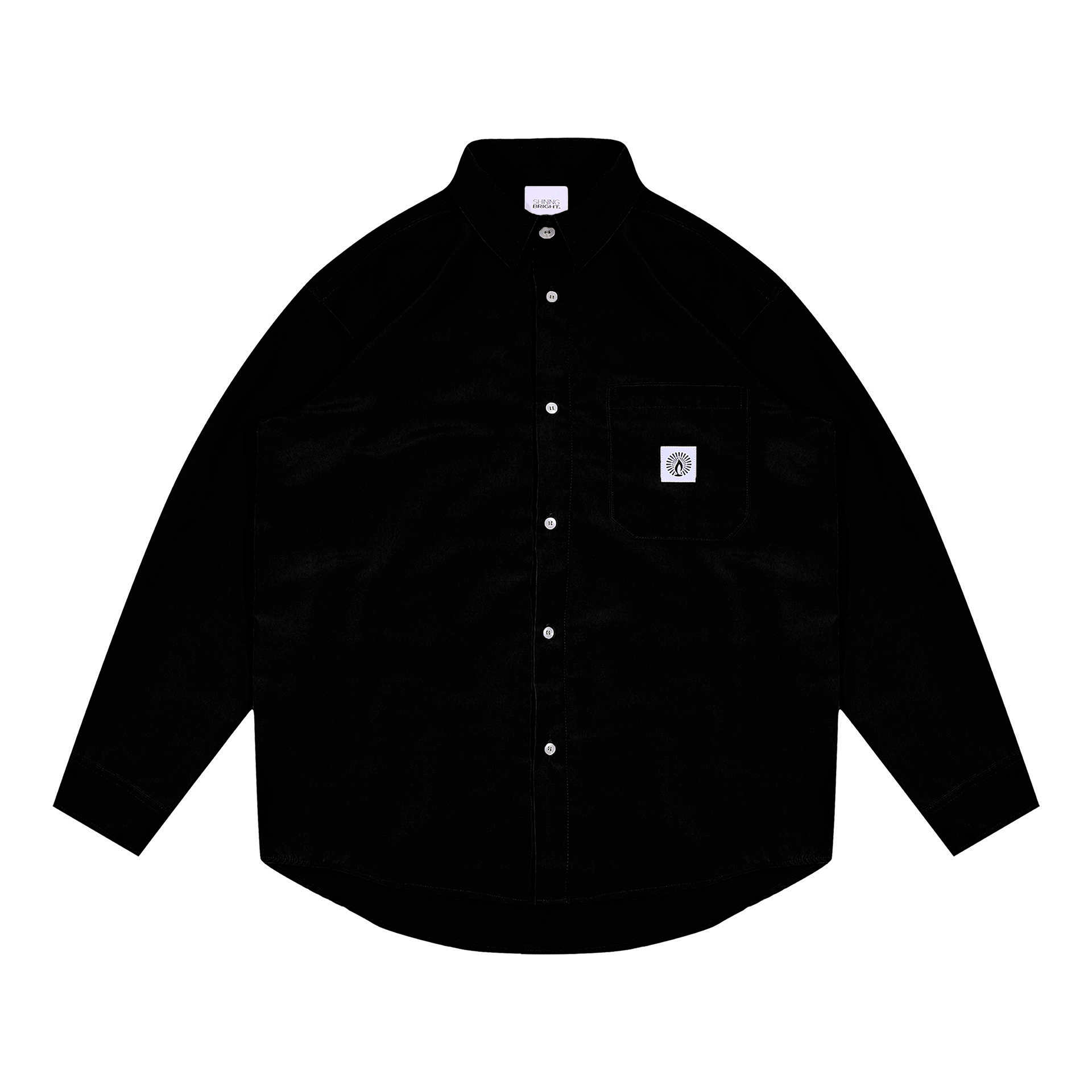 Shining Bright Shirt Basic - Black