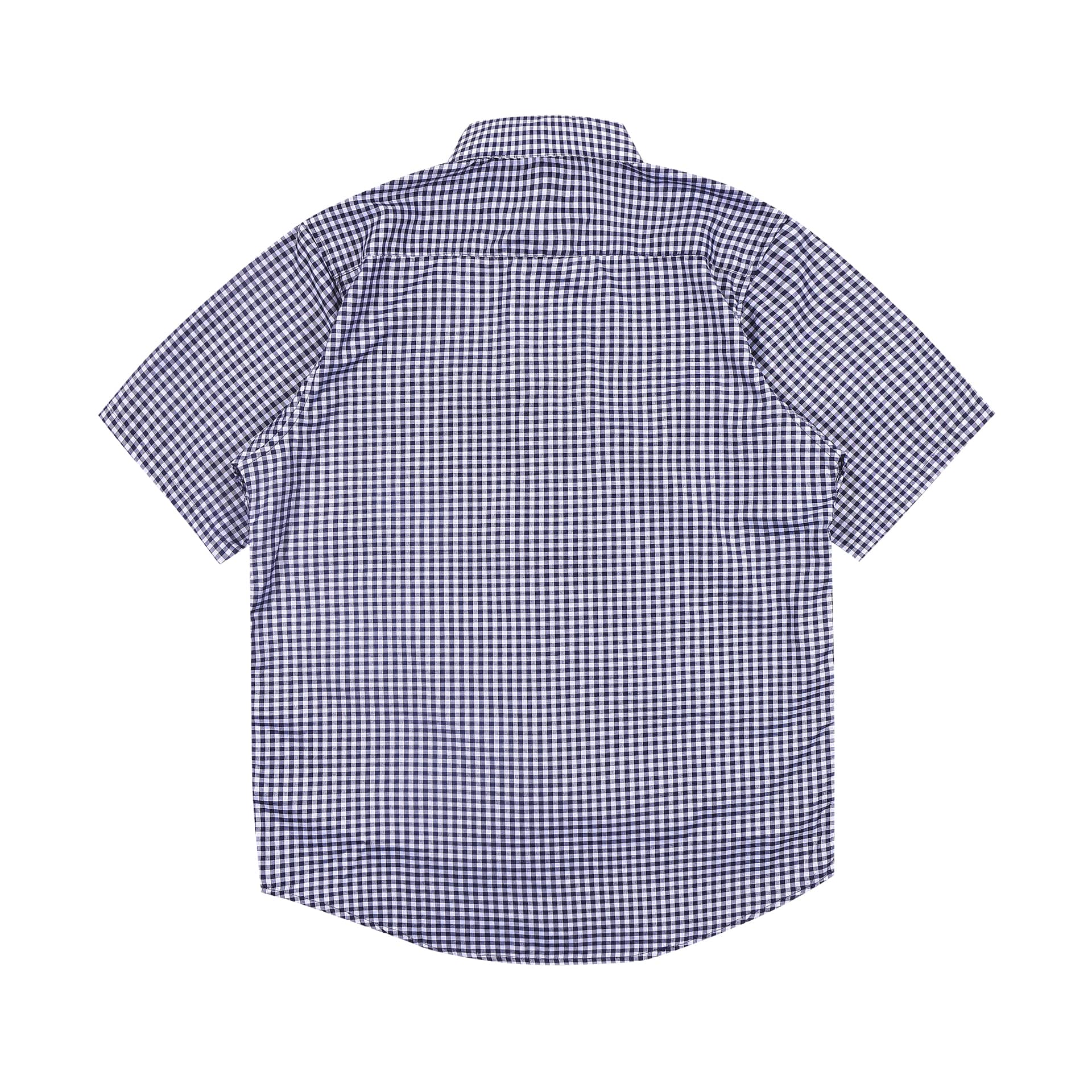 Shining Bright Plaid Collar Shirt - Blue