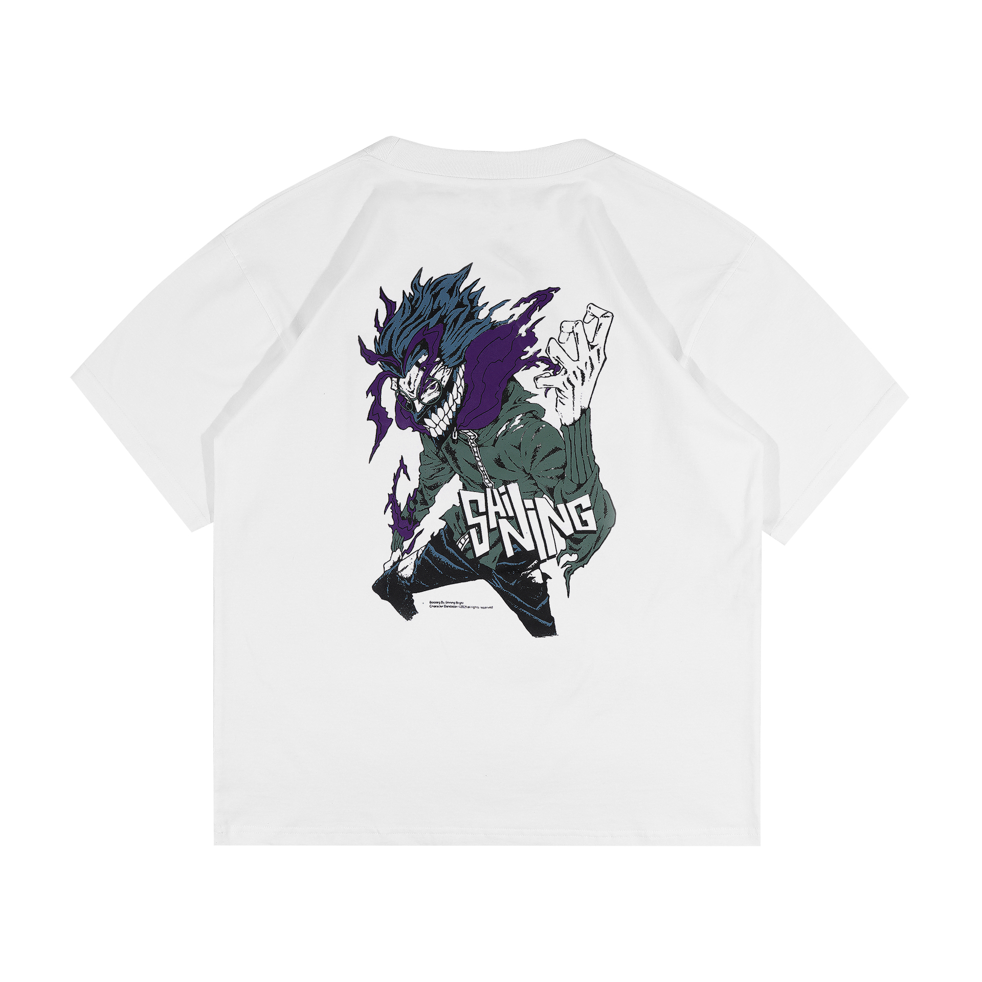 Shining Bright Dandadan Tshirt - White
