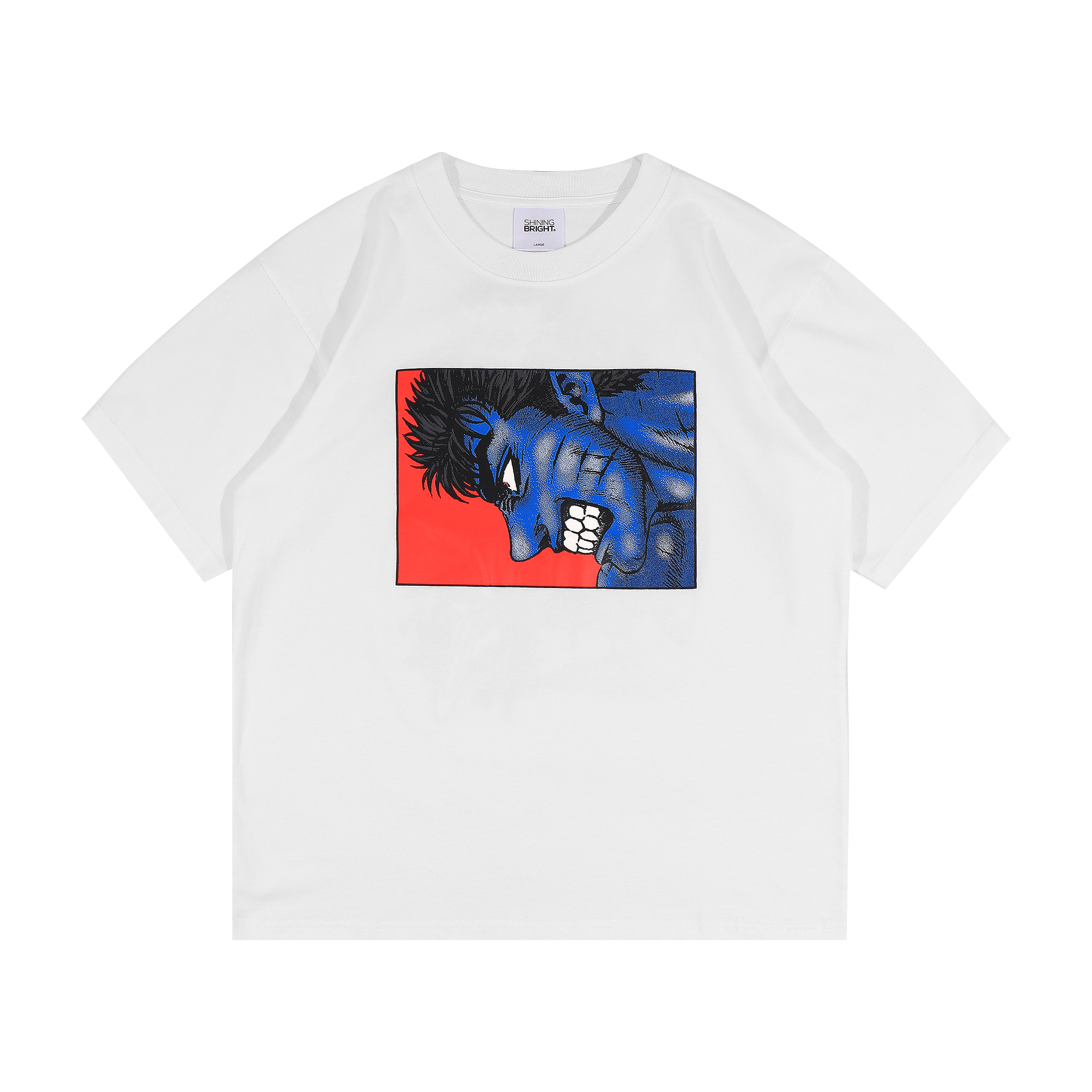 Shining Bright Guts Tshirt - White