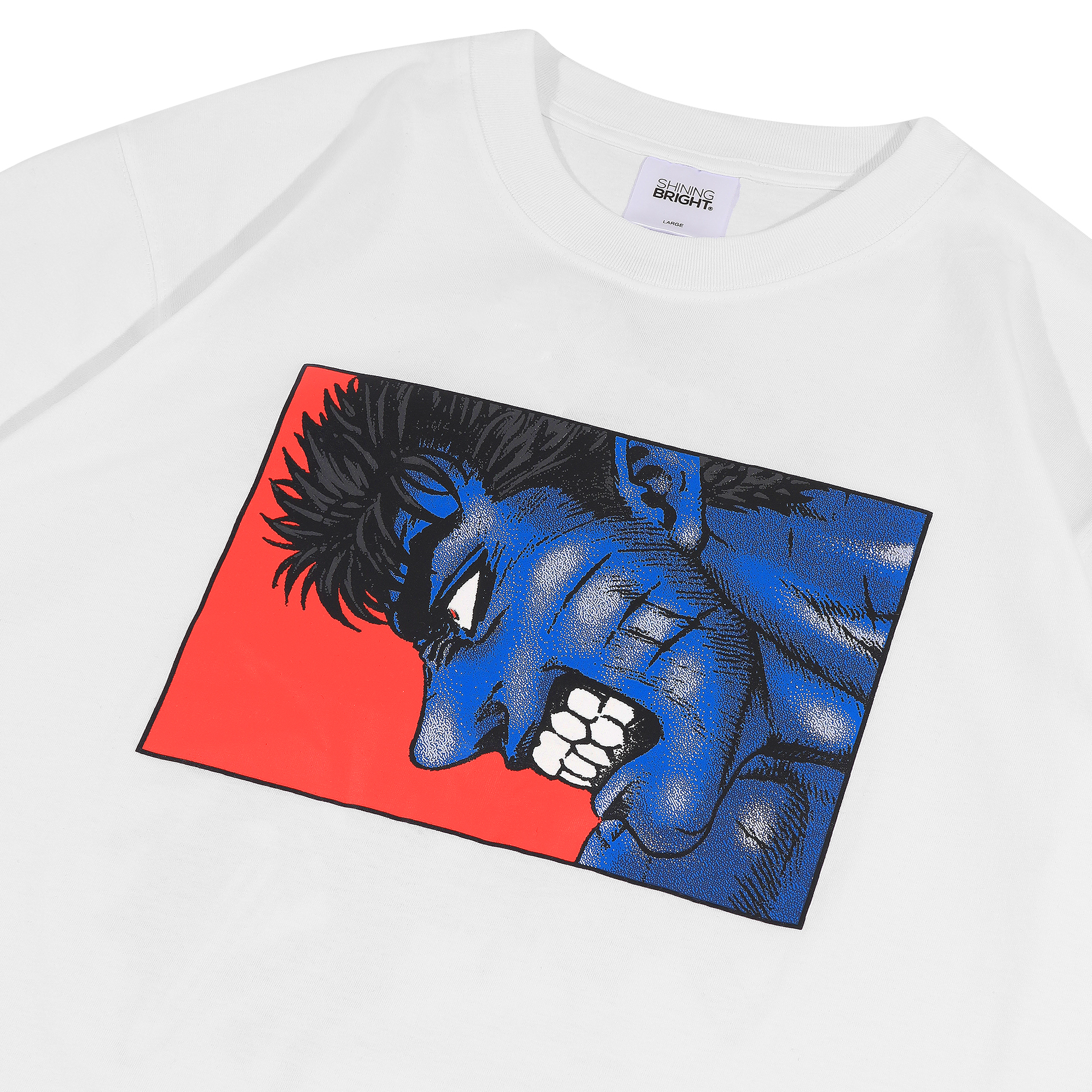 Shining Bright Guts Tshirt - White